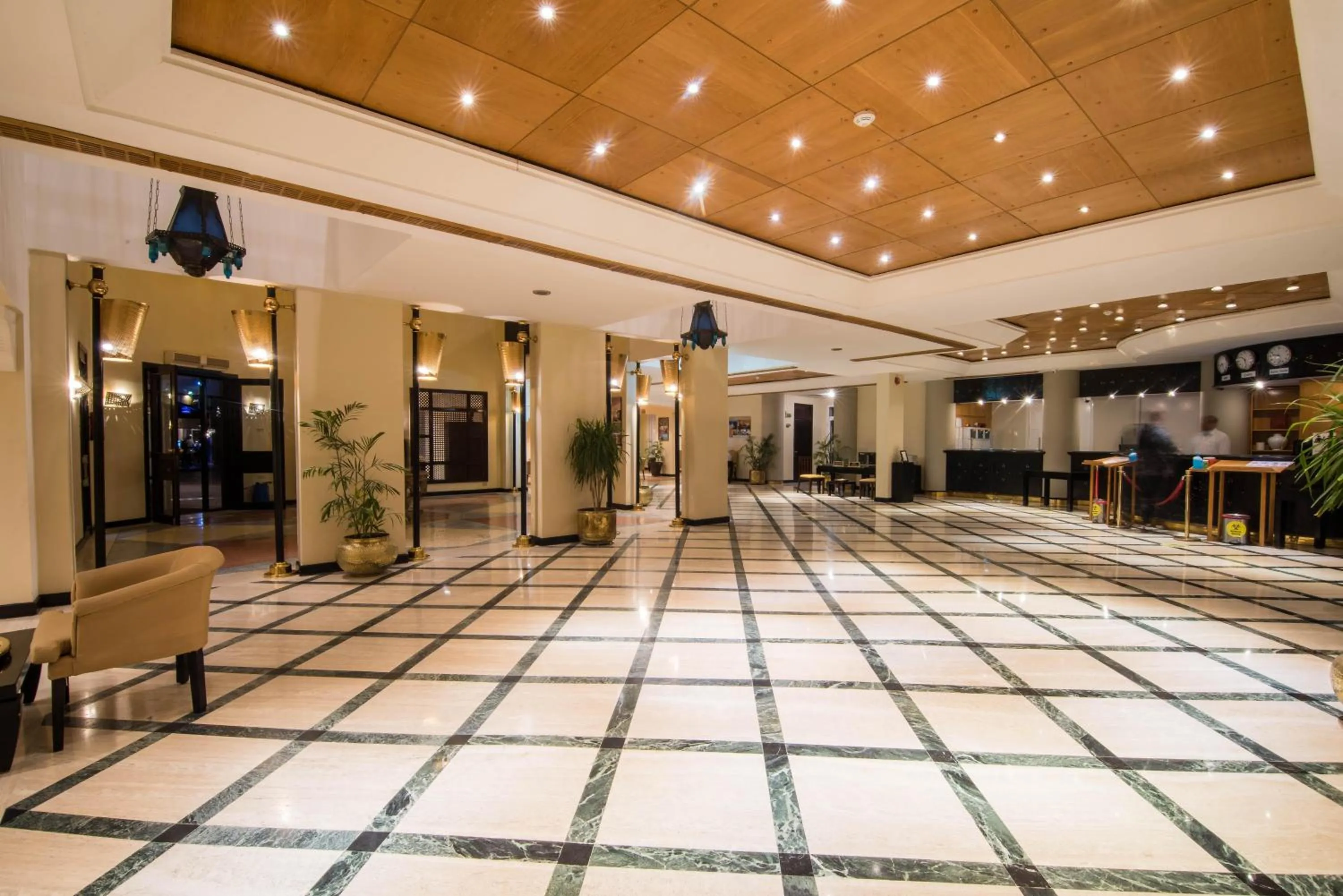 Lobby or reception in Reef Oasis Beach Aqua Park Resort