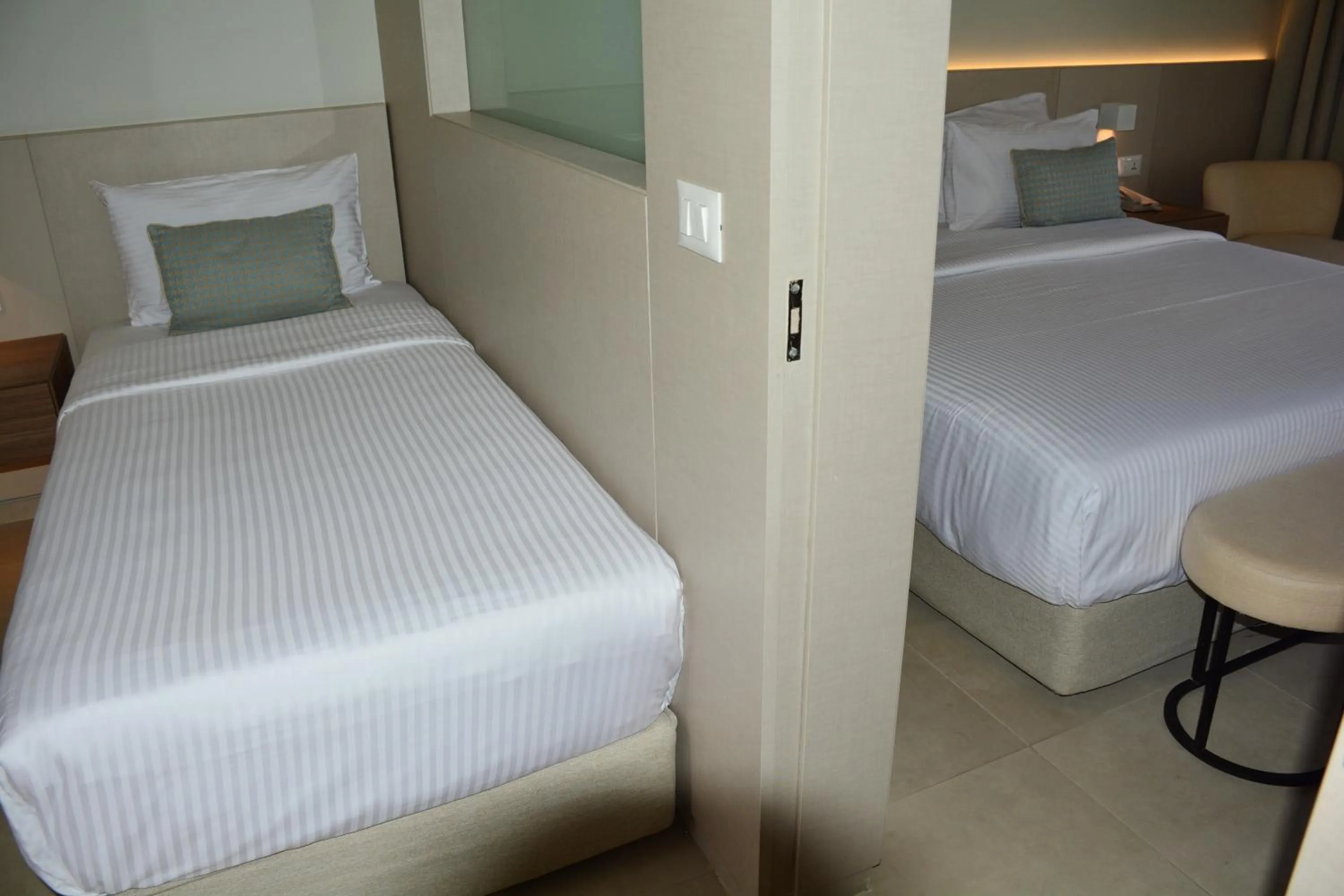 Bed in Reef Oasis Beach Aqua Park Resort