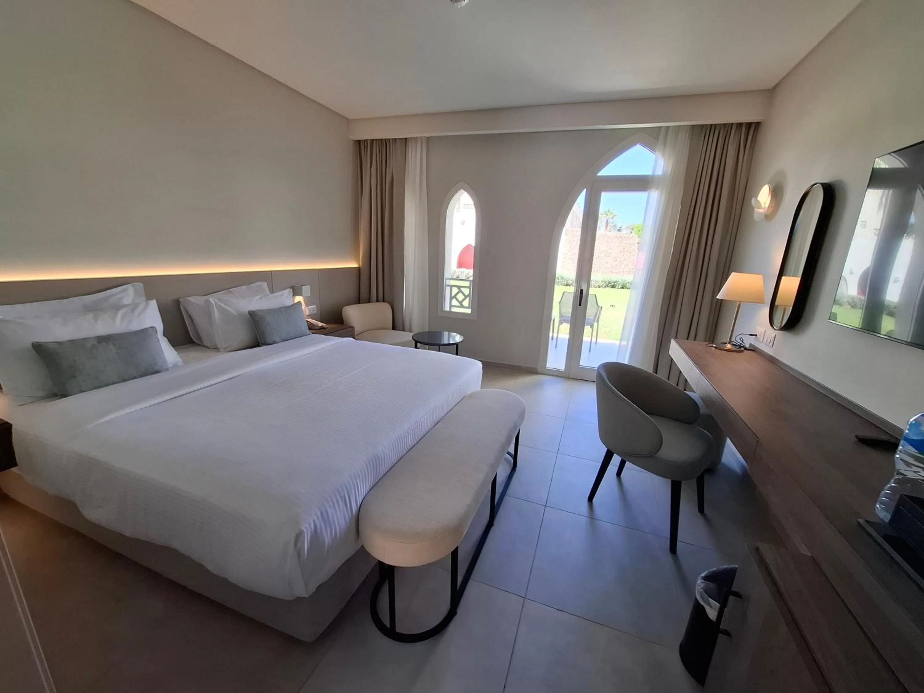 Bed in Reef Oasis Beach Aqua Park Resort