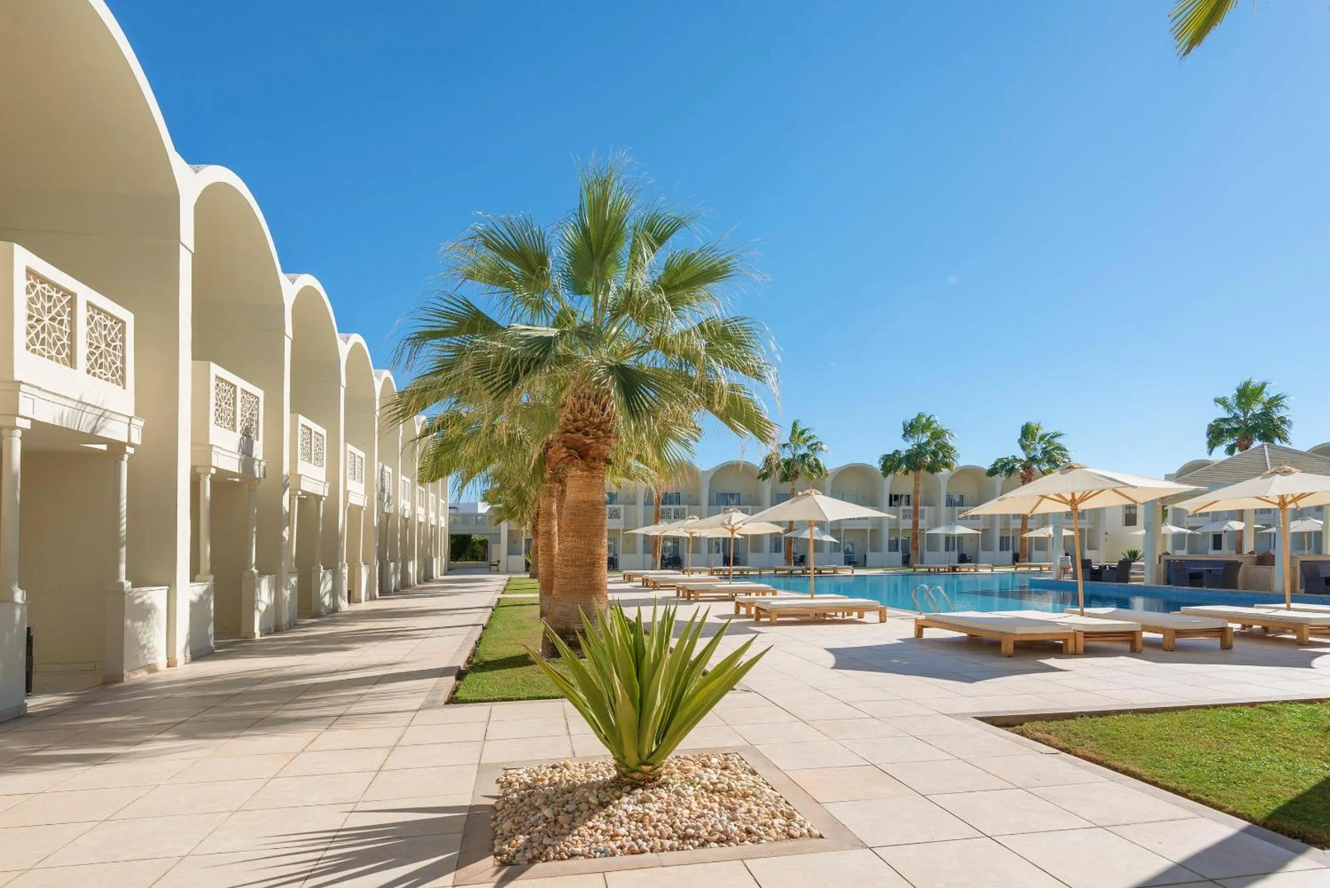 Property building in Reef Oasis Beach Aqua Park Resort