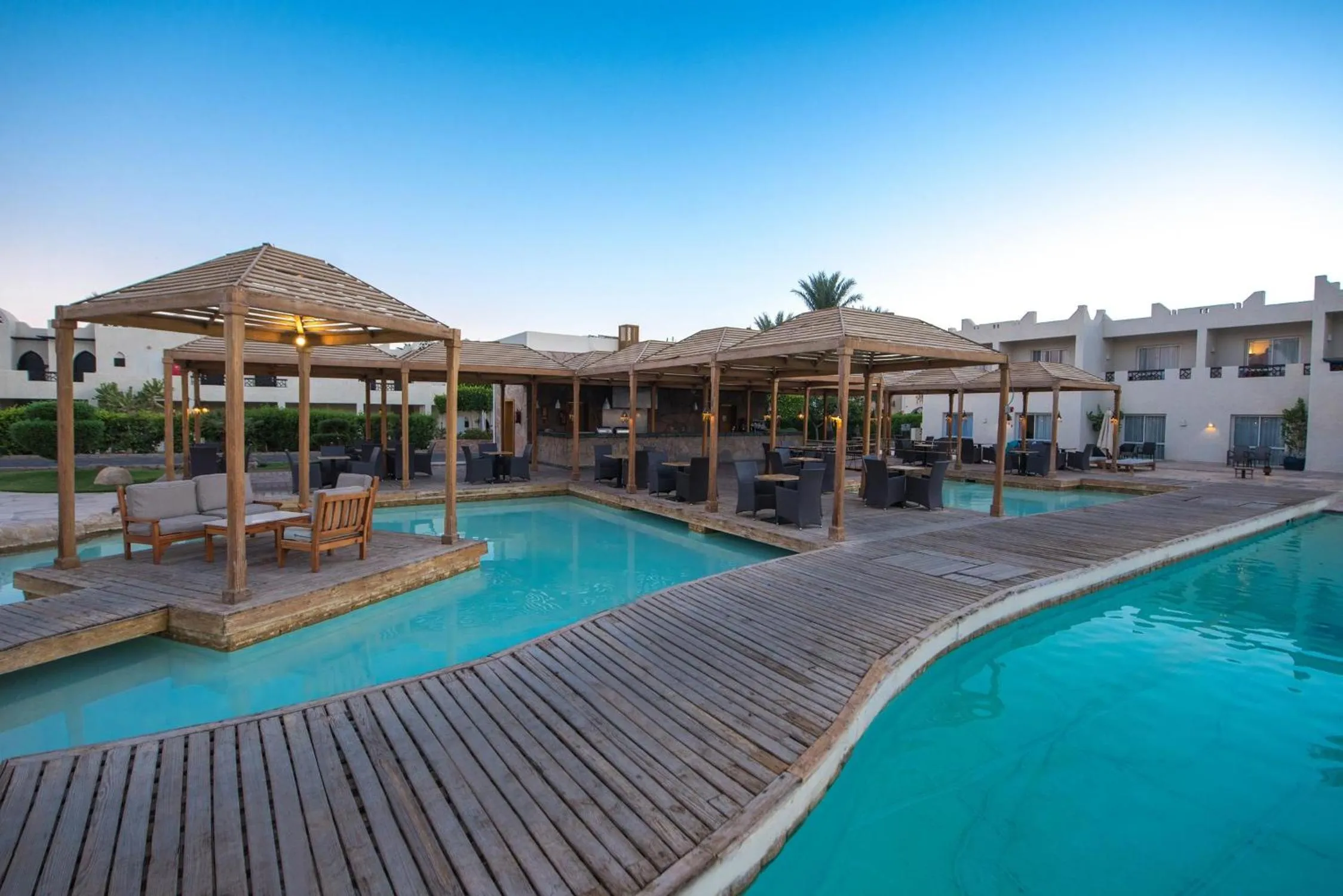 Swimming pool in Reef Oasis Beach Aqua Park Resort