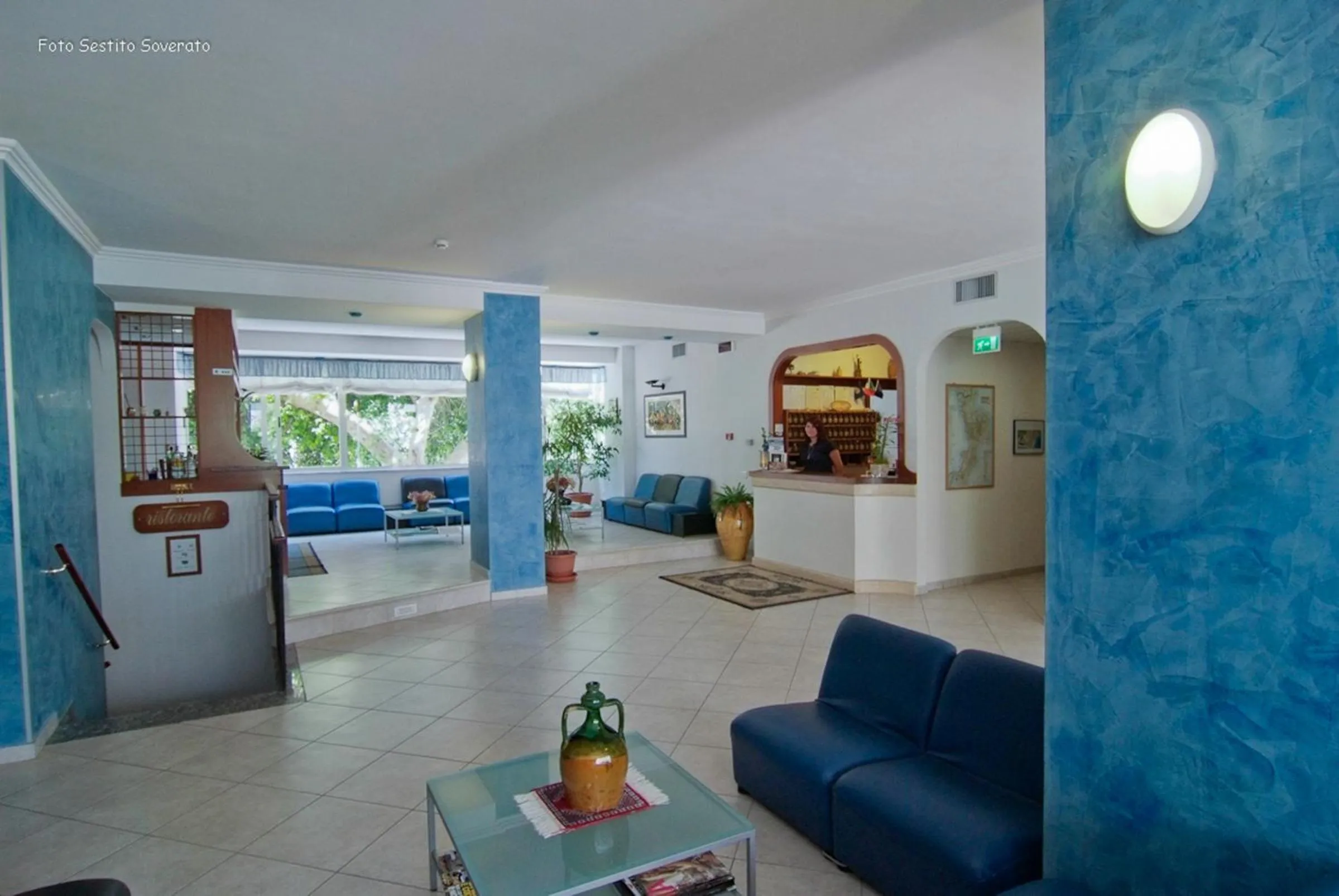 Seating area in Hotel Gli Ulivi