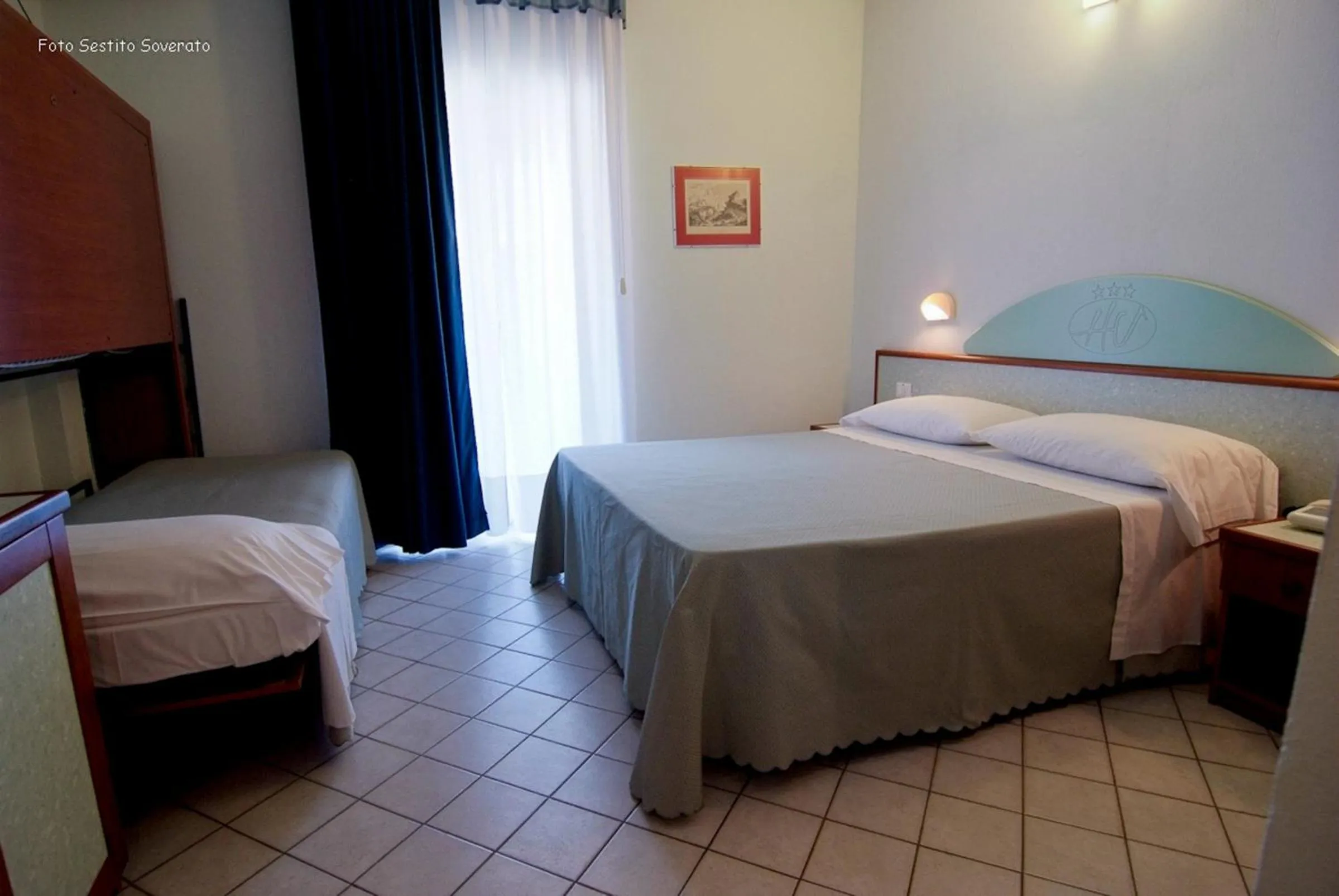 Bed in Hotel Gli Ulivi