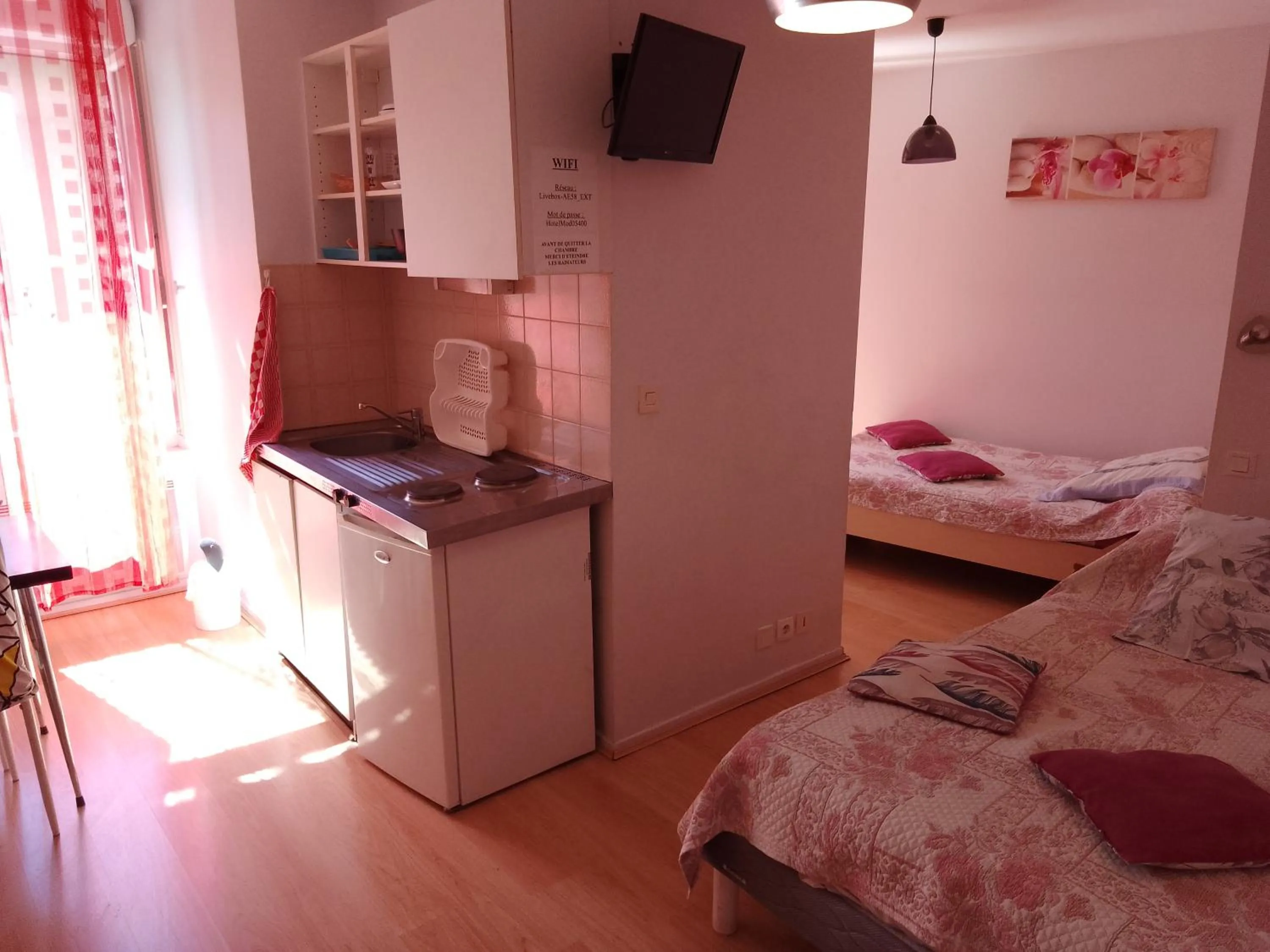 Bed in LE MODERNE VEYNES - Location d'appartements à la nuitée