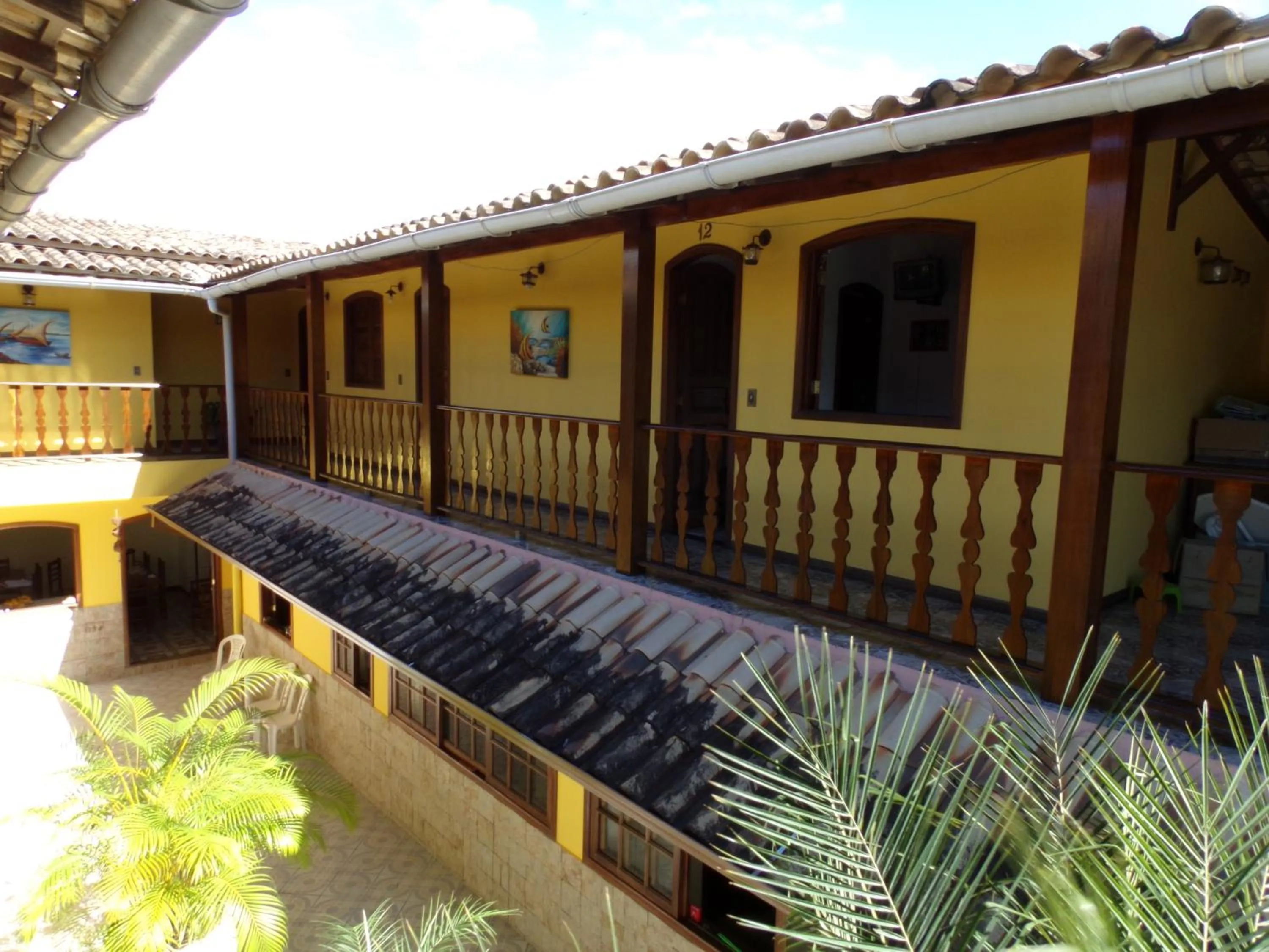 Balcony/Terrace in Pousada Parque Imperial no centro de Paraty