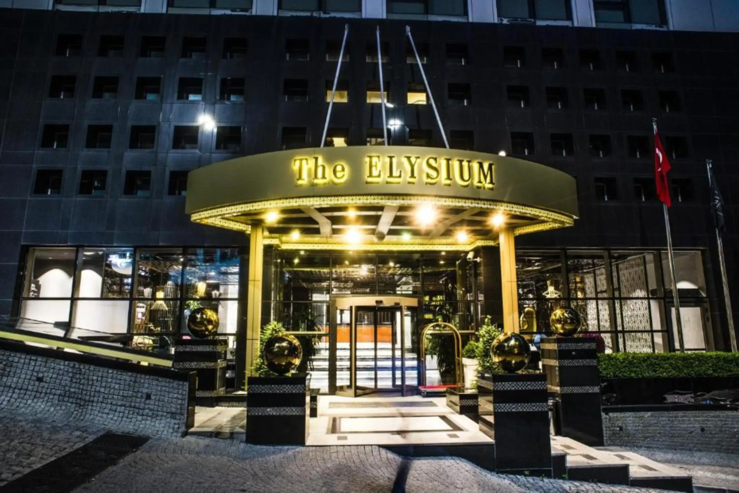 Facade/entrance in The Elysium Taksim Facade/entrance in The Elysium Taksim