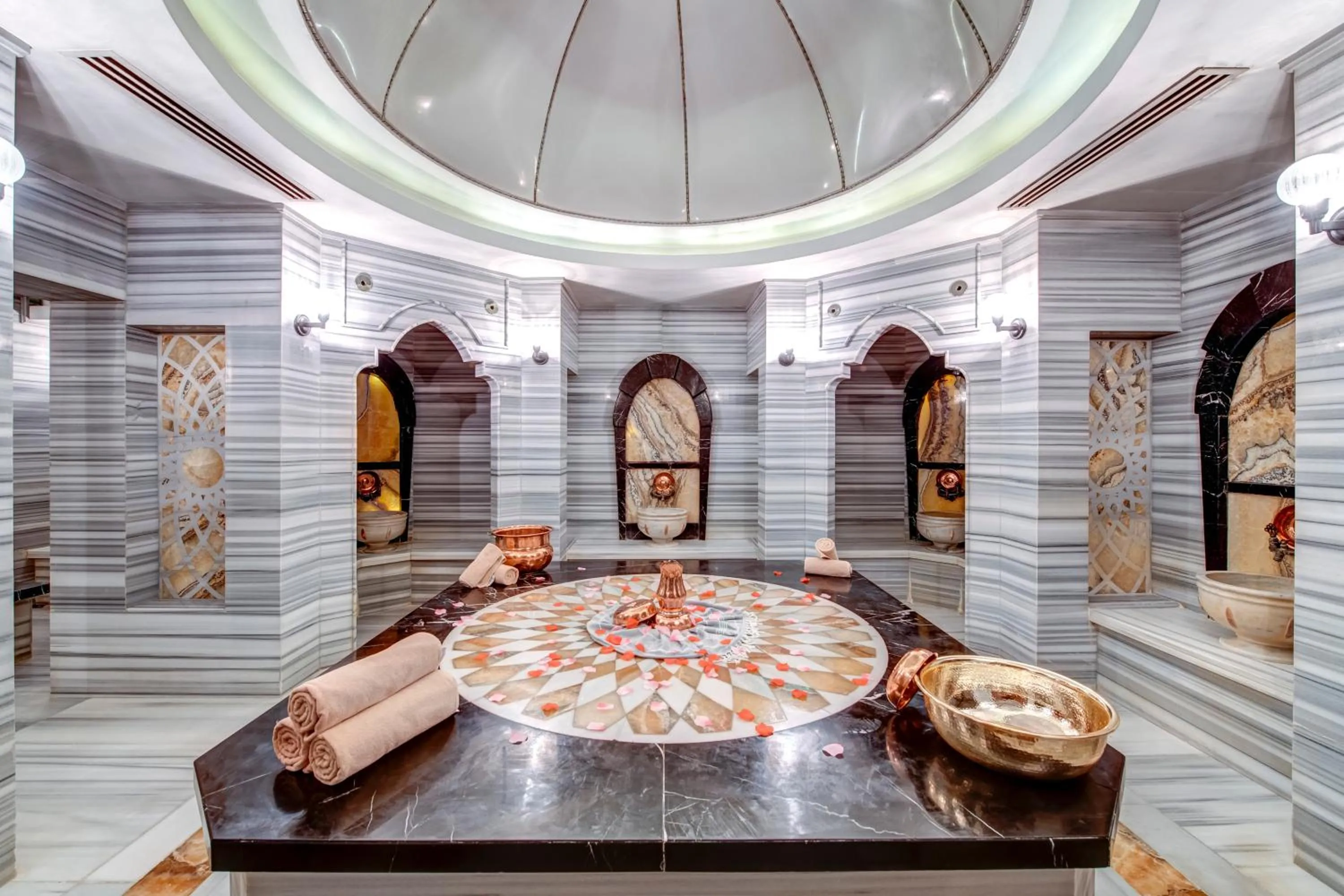 Steam room in The Elysium Taksim