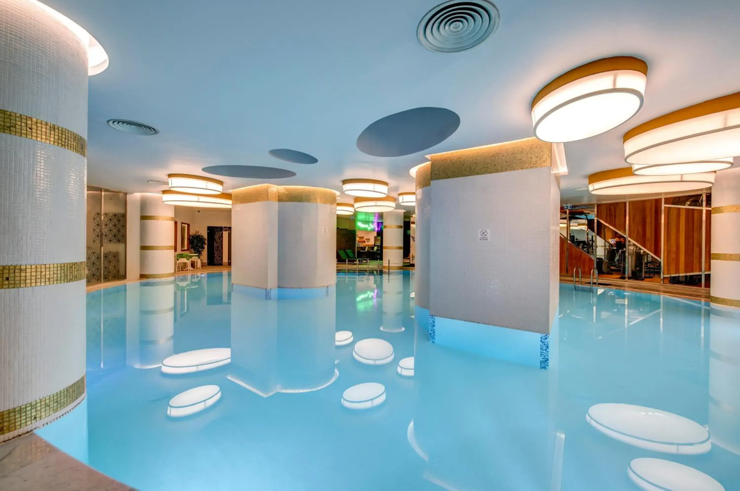 Pool view in The Elysium Taksim Pool view in The Elysium Taksim