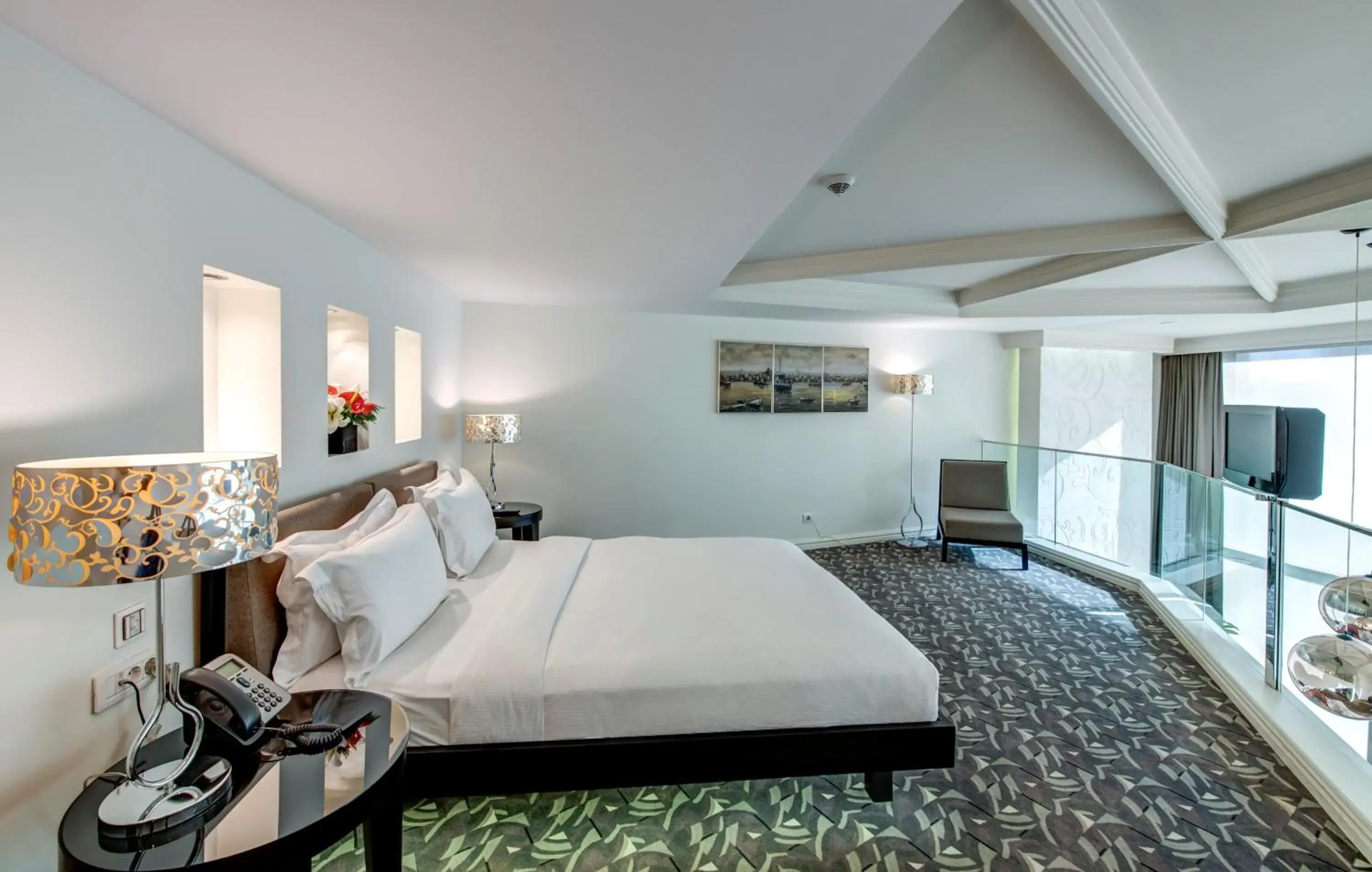 Bed in The Elysium Taksim Bed in The Elysium Taksim