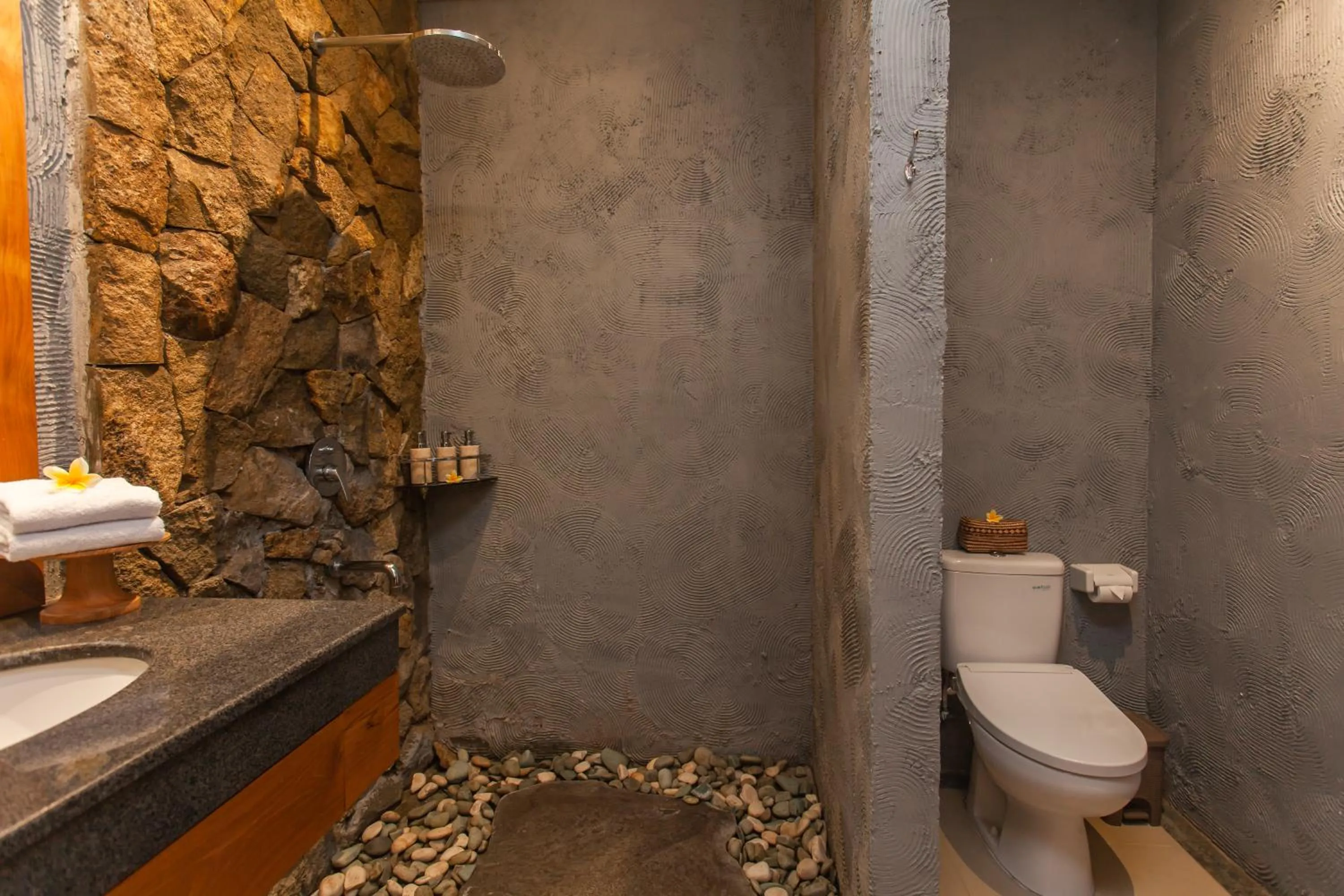 Bathroom in Ning Villa Ubud by GenuineHost