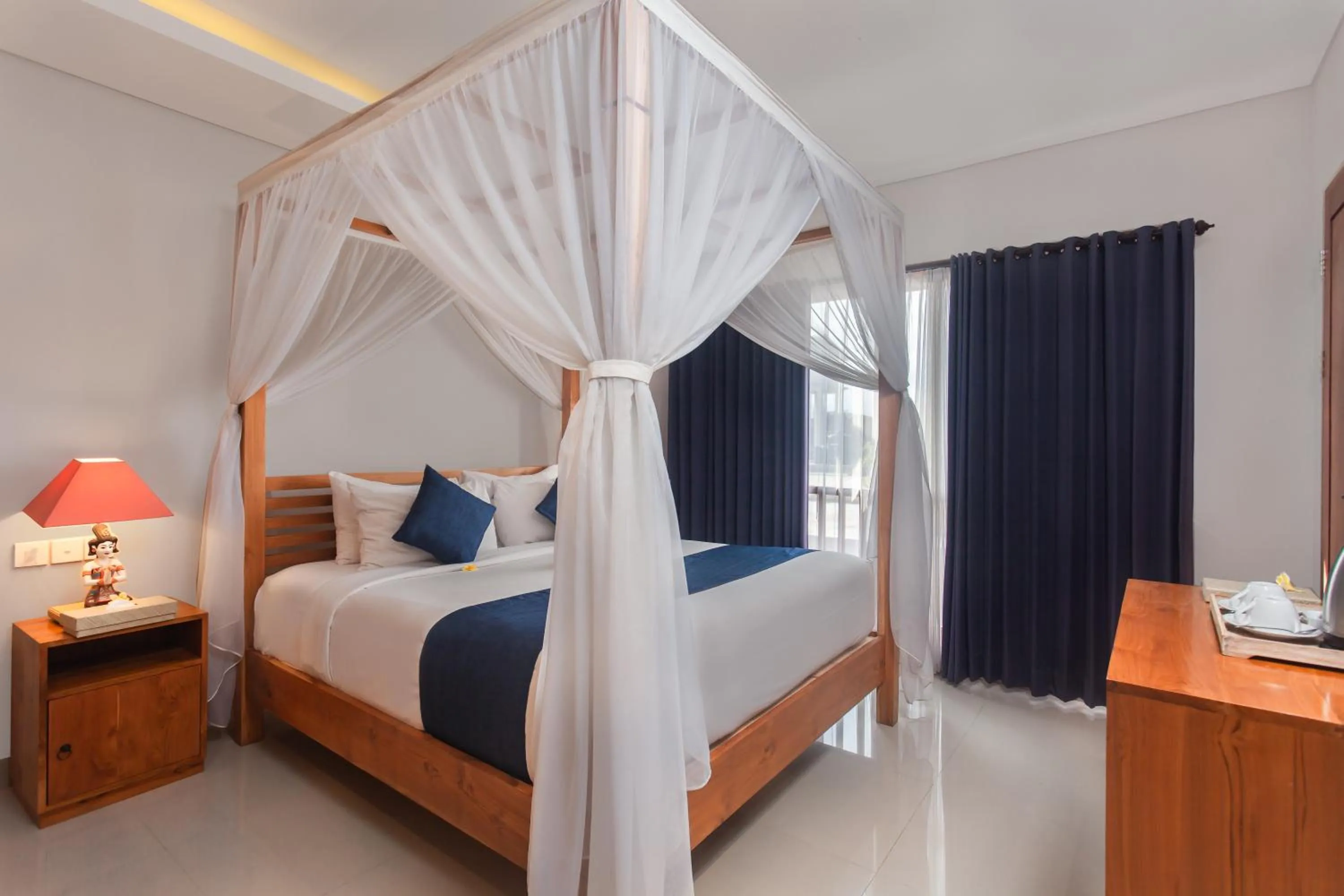 Bedroom, Bed in Ning Villa Ubud by GenuineHost