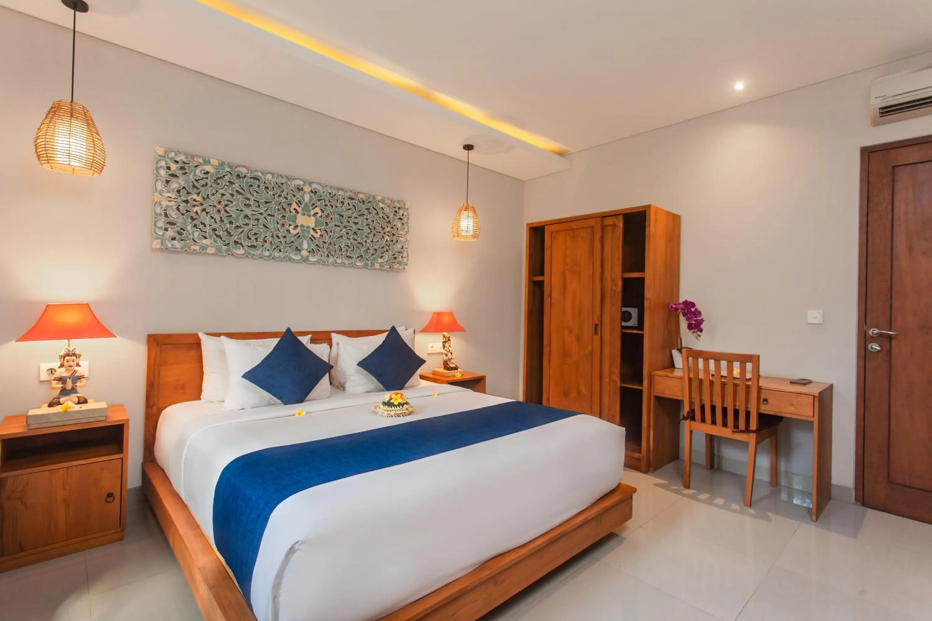 Bedroom, Bed in Ning Villa Ubud by GenuineHost