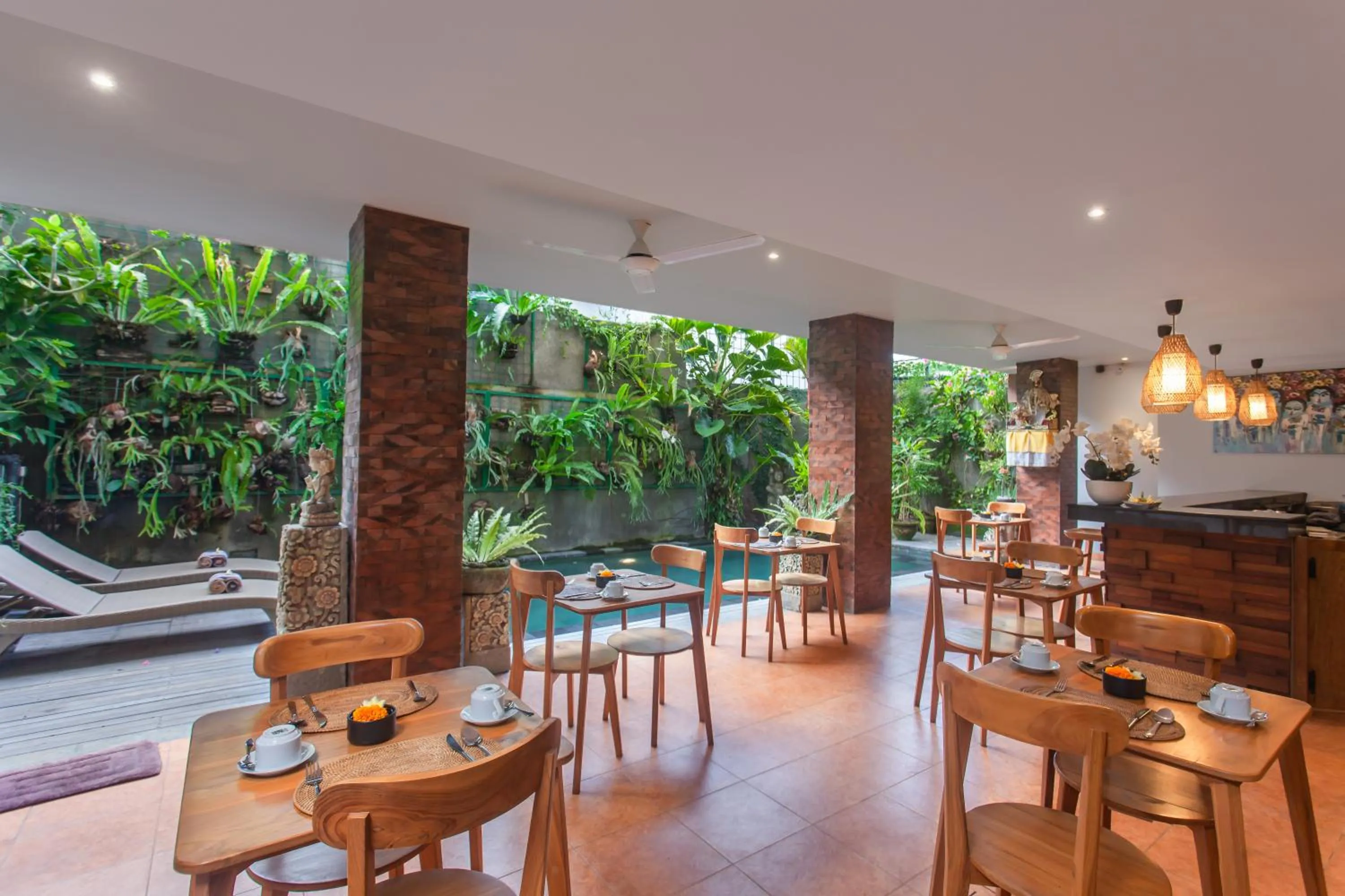 Restaurant/places to eat in Ning Villa Ubud by GenuineHost