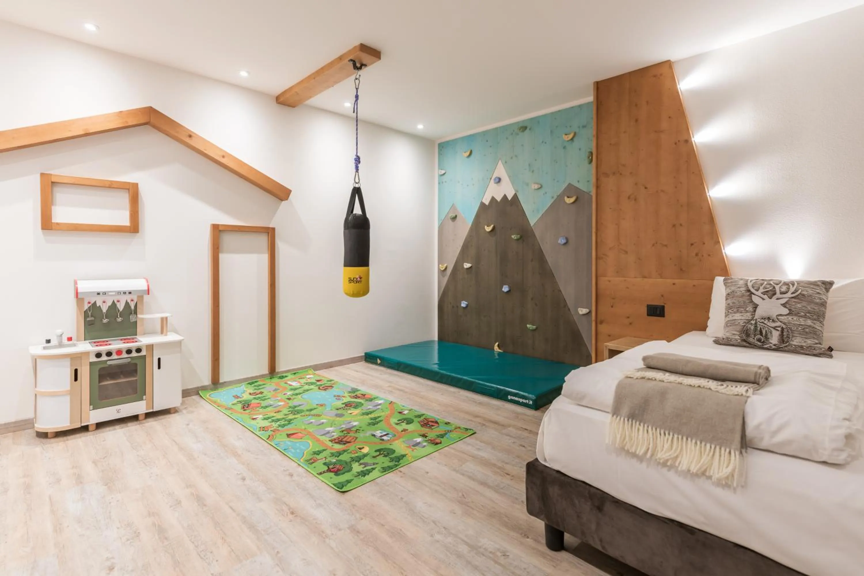 Bed in Sporting Hotel