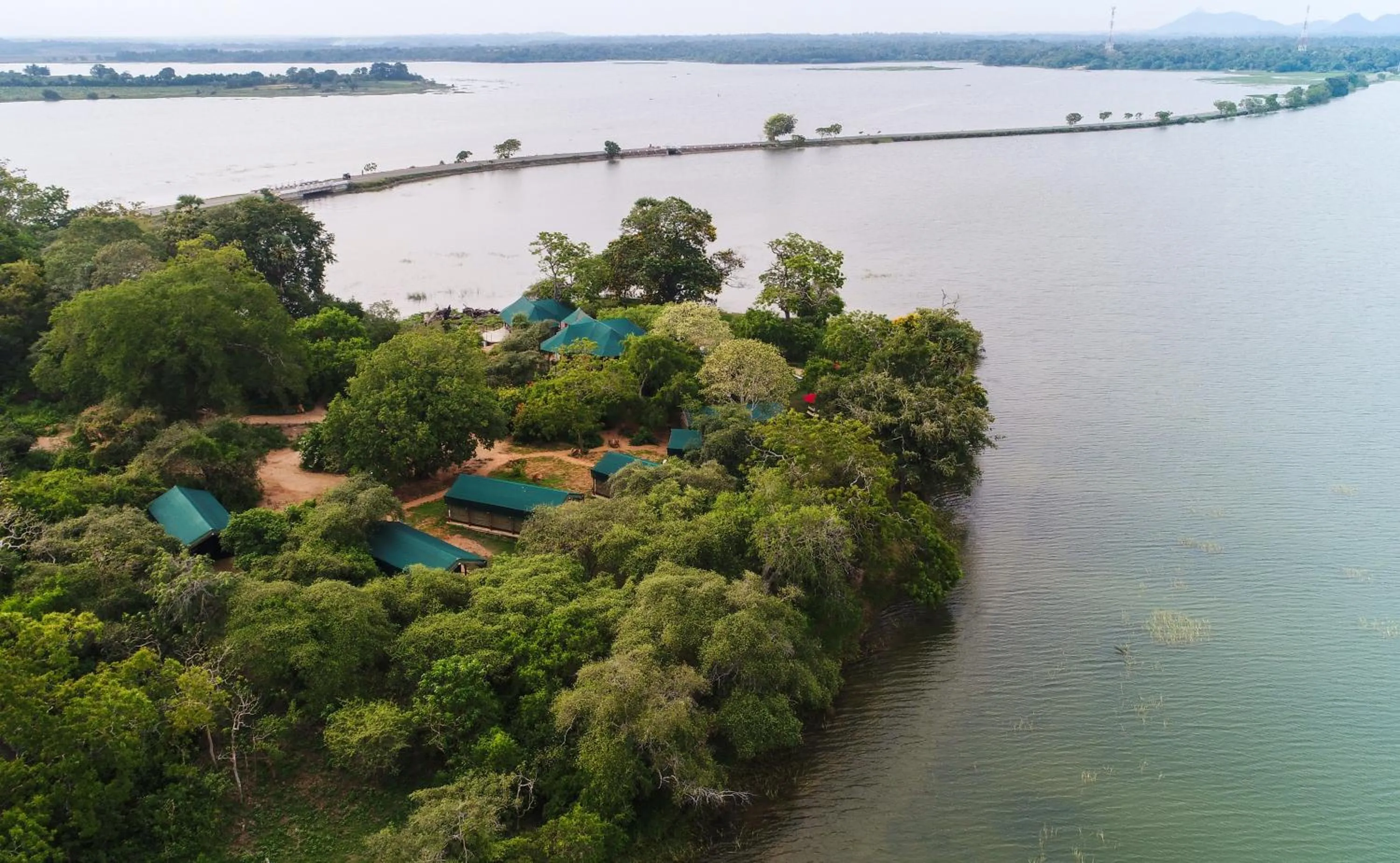 Natural landscape in Flameback Eco Lodge