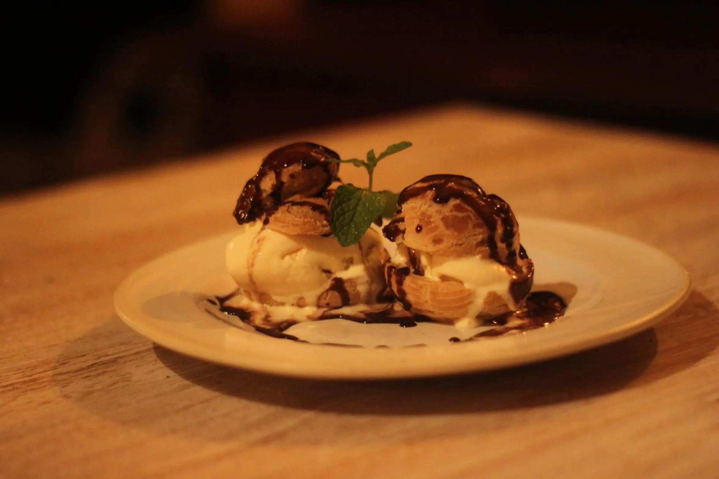 Food close-up in Flameback Eco Lodge