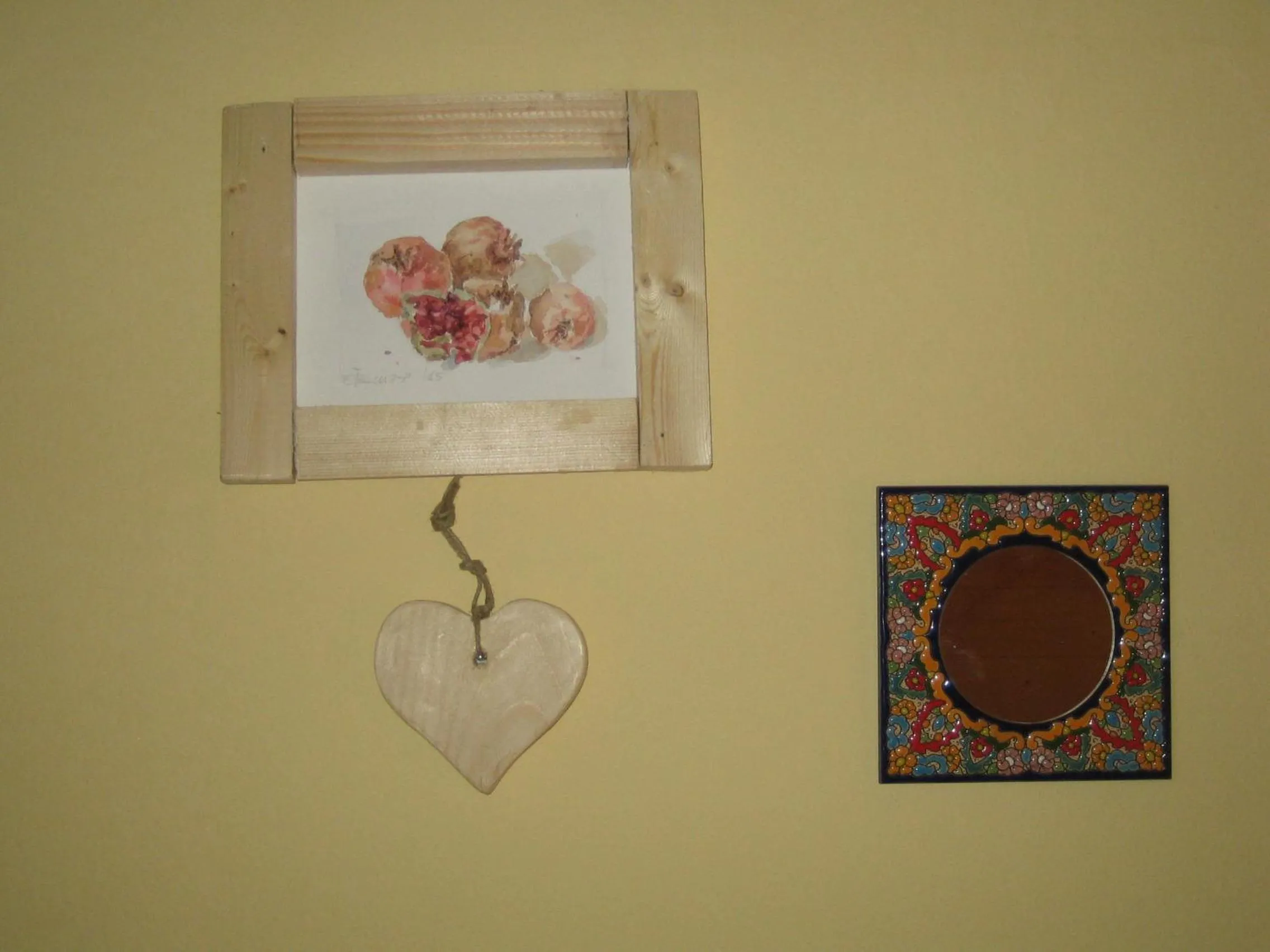 Decorative detail in B&B Al Calicanto