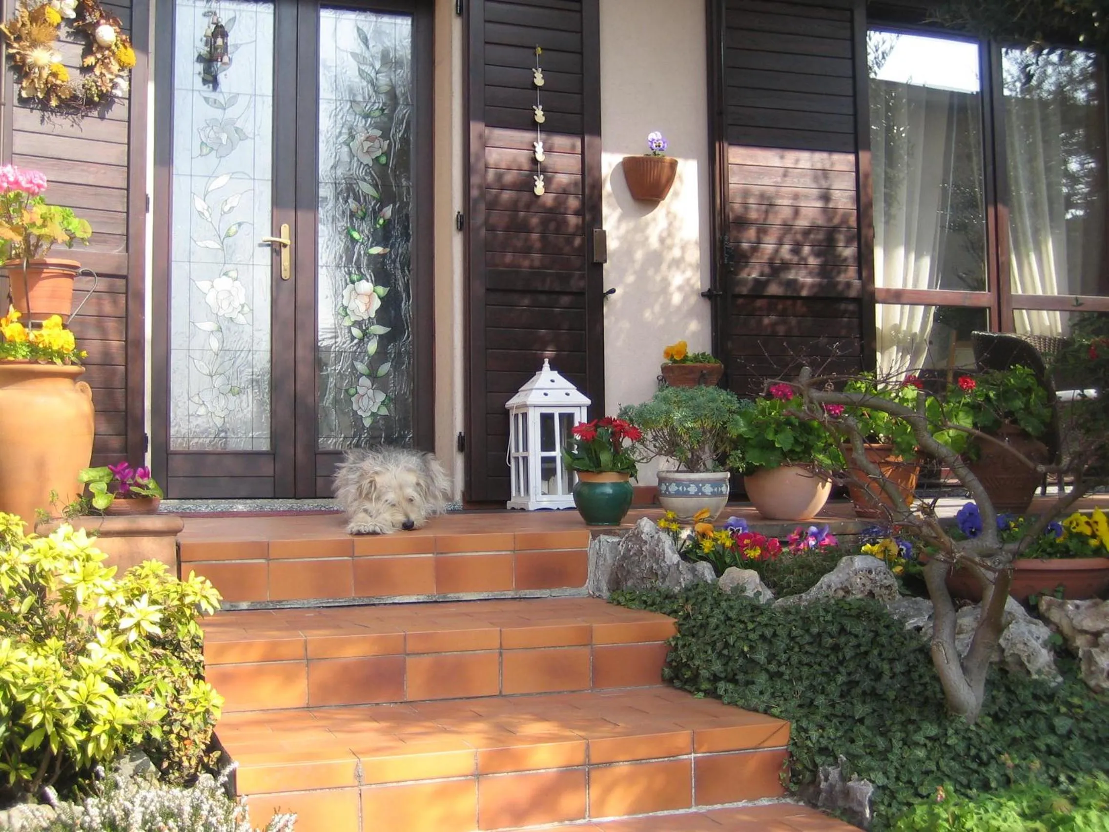 Facade/entrance in B&B Al Calicanto