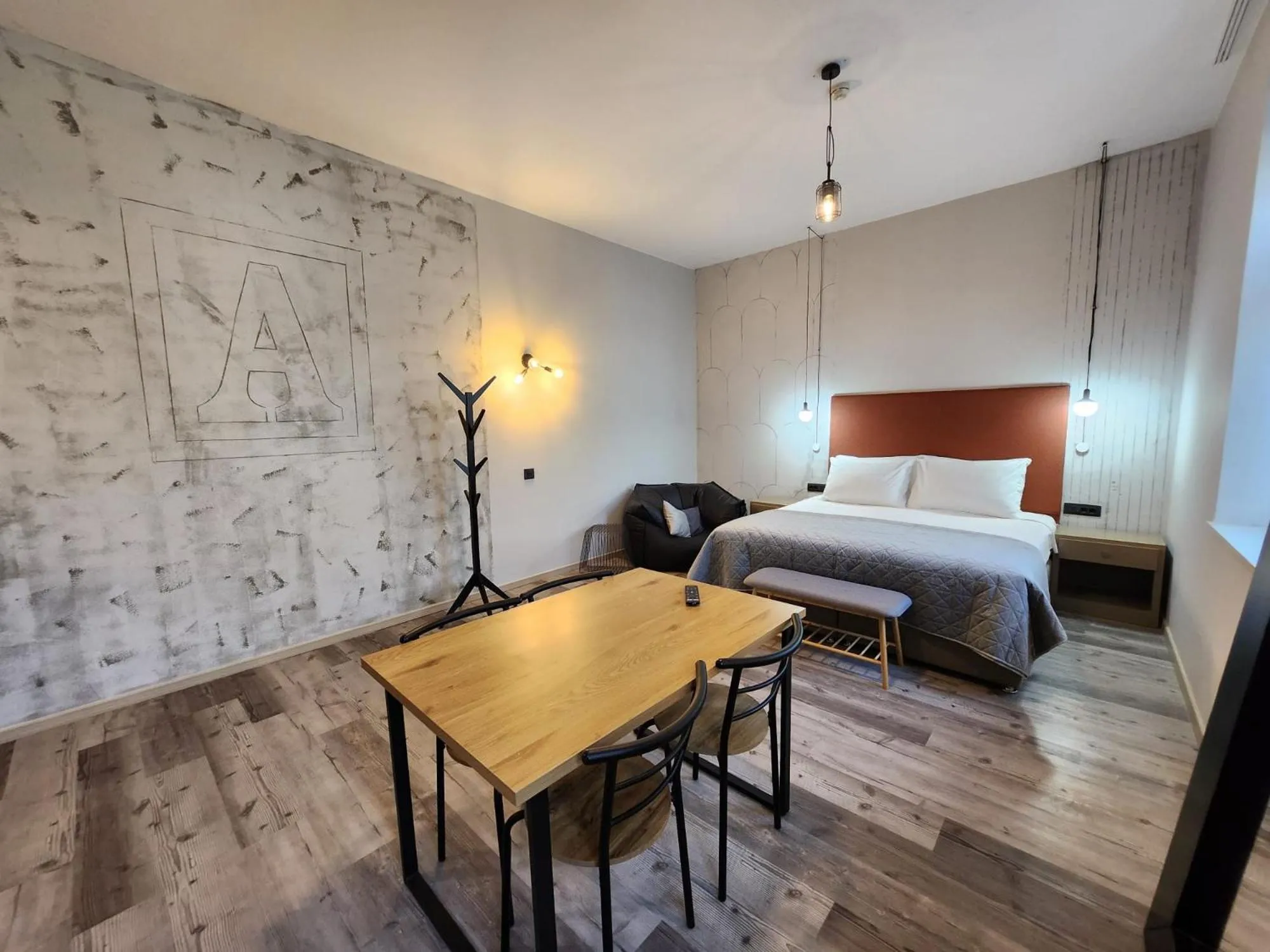 Decorative detail, Bed in Hotel Amfiteatar