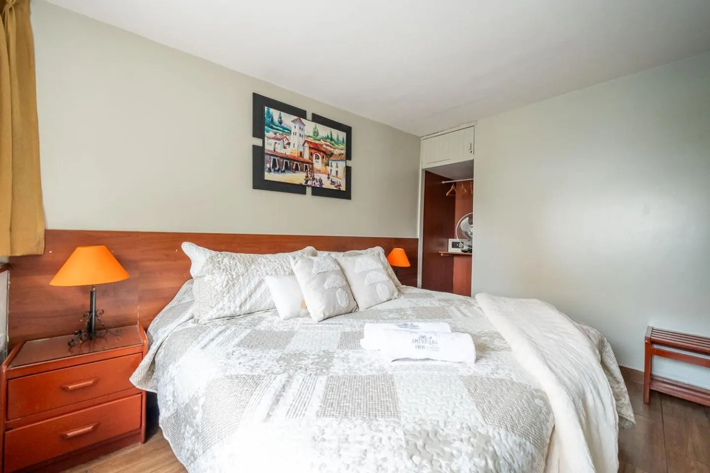 Bed in Imperial Inn Hospedaje Turistico