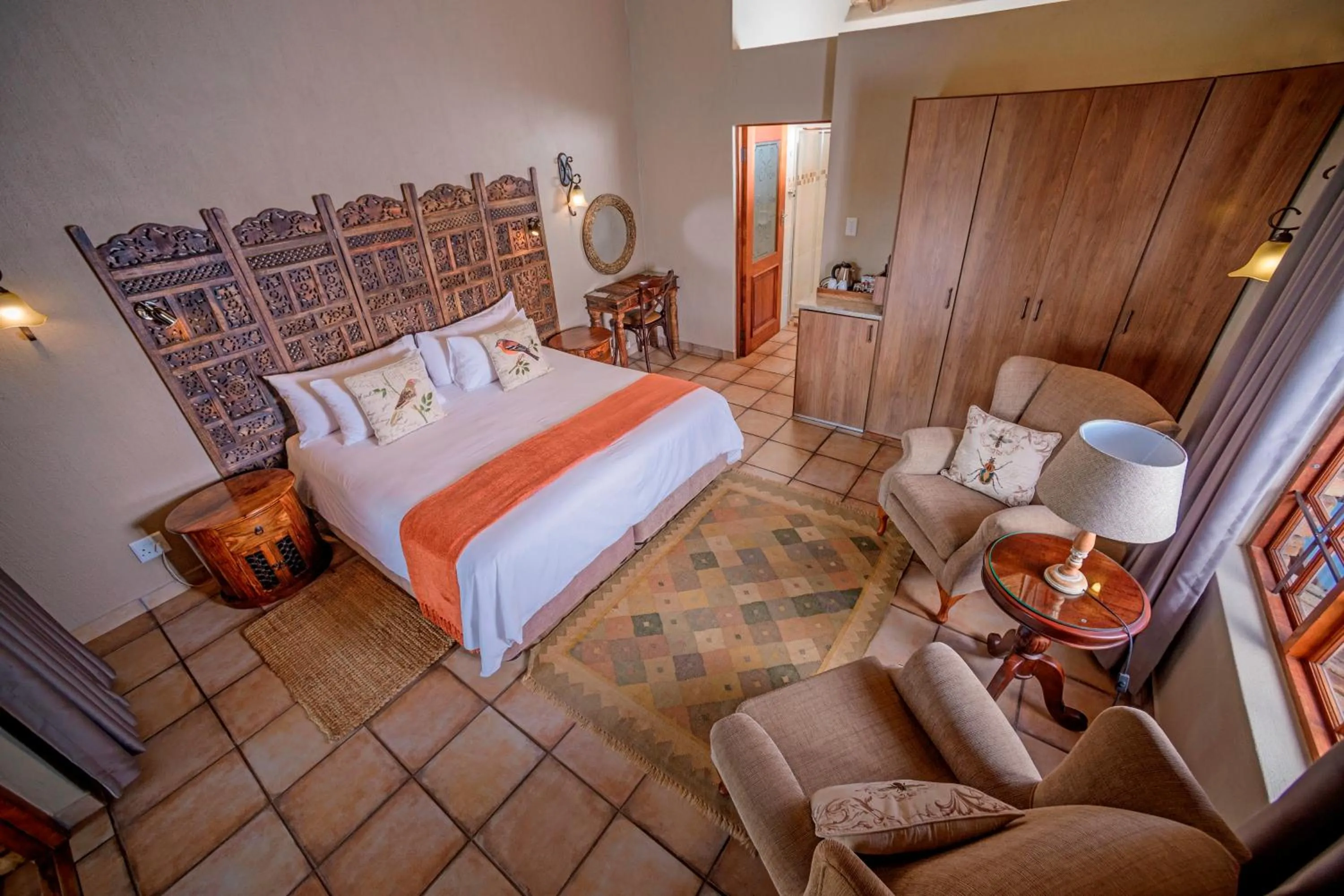 Bed in La Kruger Lifestyle Lodge - No Loadshedding