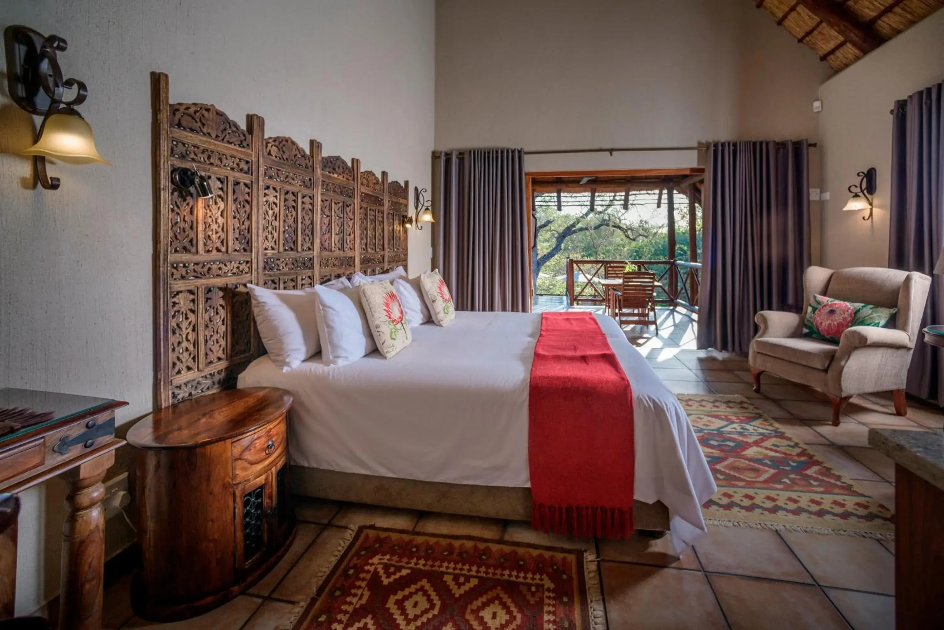 Bed in La Kruger Lifestyle Lodge - No Loadshedding Bed in La Kruger Lifestyle Lodge - No Loadshedding