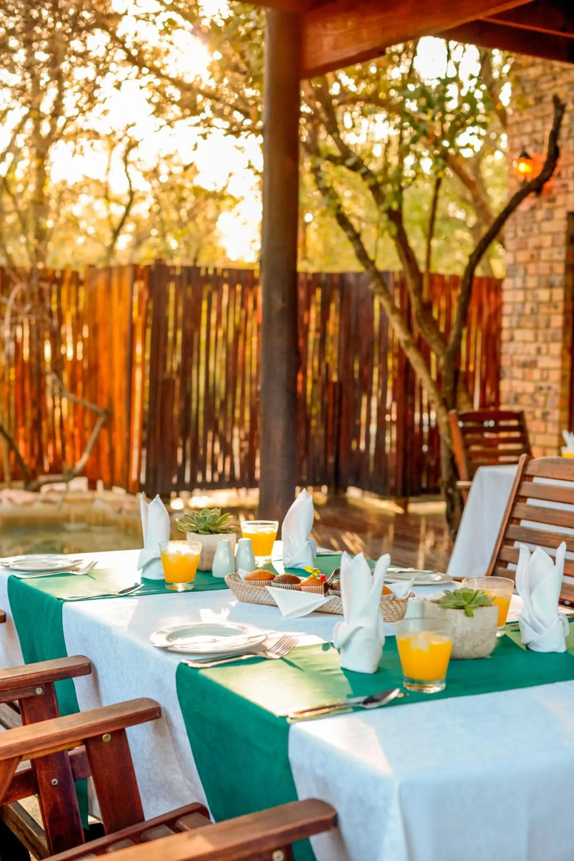 Swimming pool in La Kruger Lifestyle Lodge - No Loadshedding Swimming pool in La Kruger Lifestyle Lodge - No Loadshedding