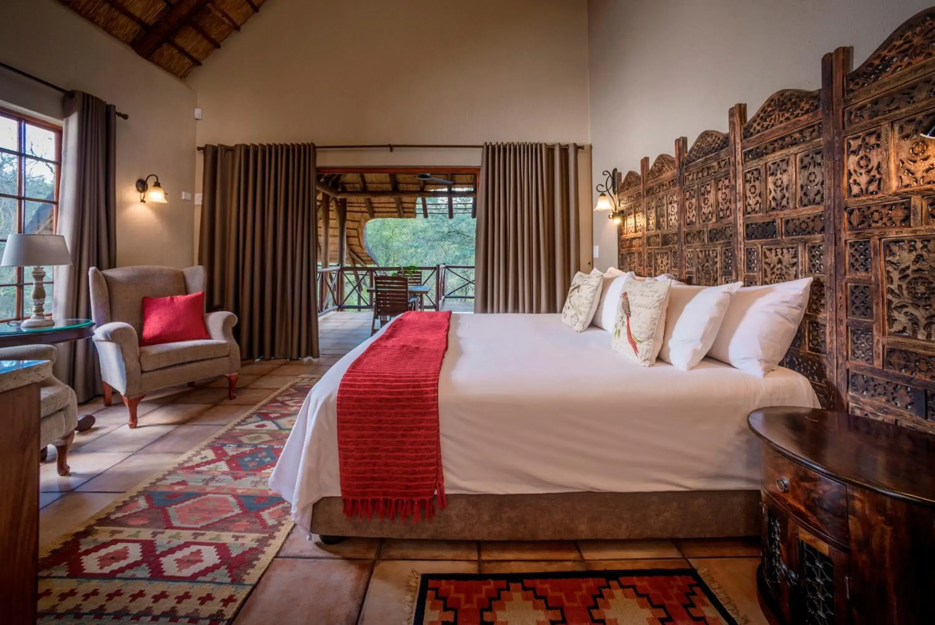 Bed in La Kruger Lifestyle Lodge - No Loadshedding Bed in La Kruger Lifestyle Lodge - No Loadshedding