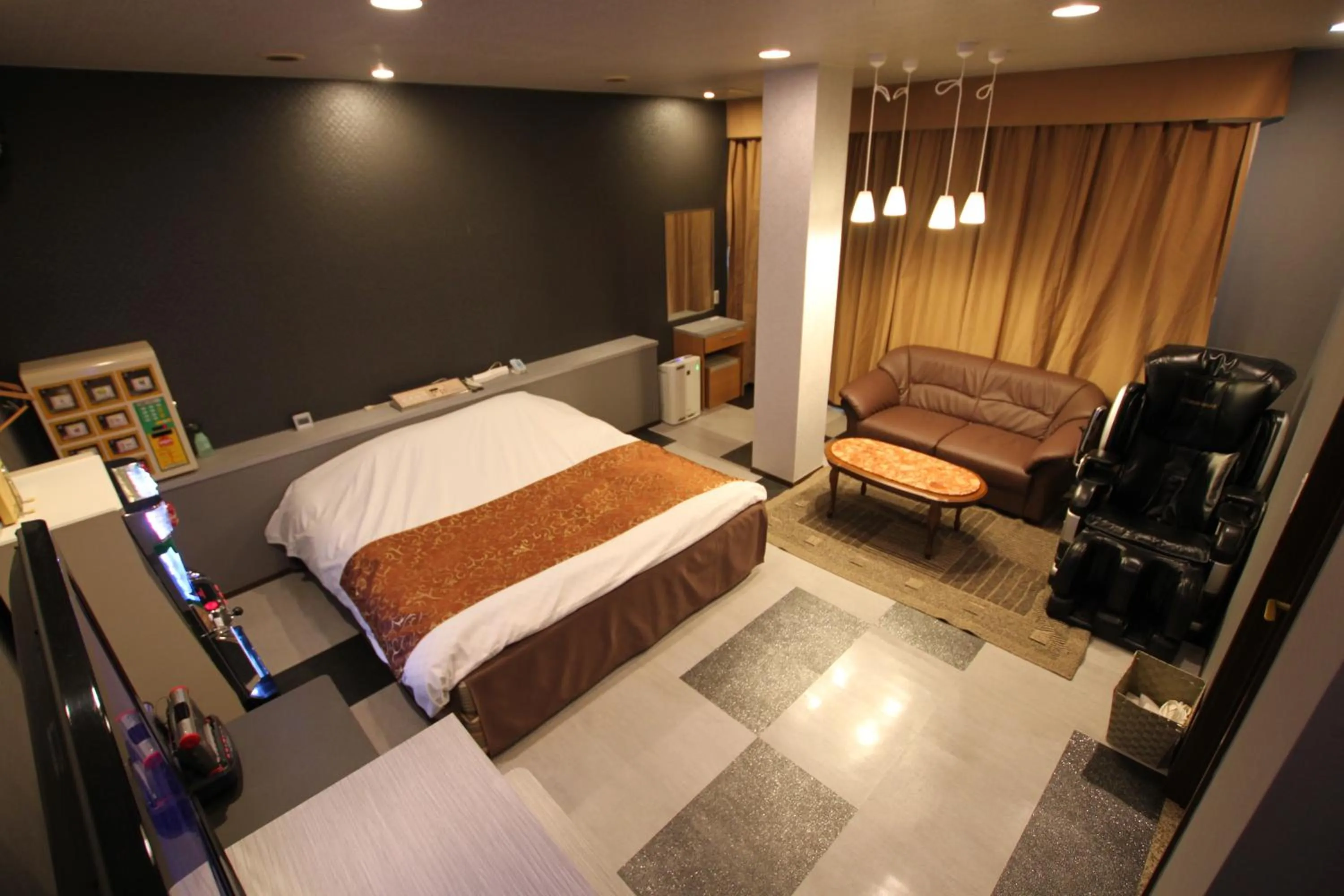 Photo of the whole room, Bed in Hotel Sindbad Yamagata (Adult Only)