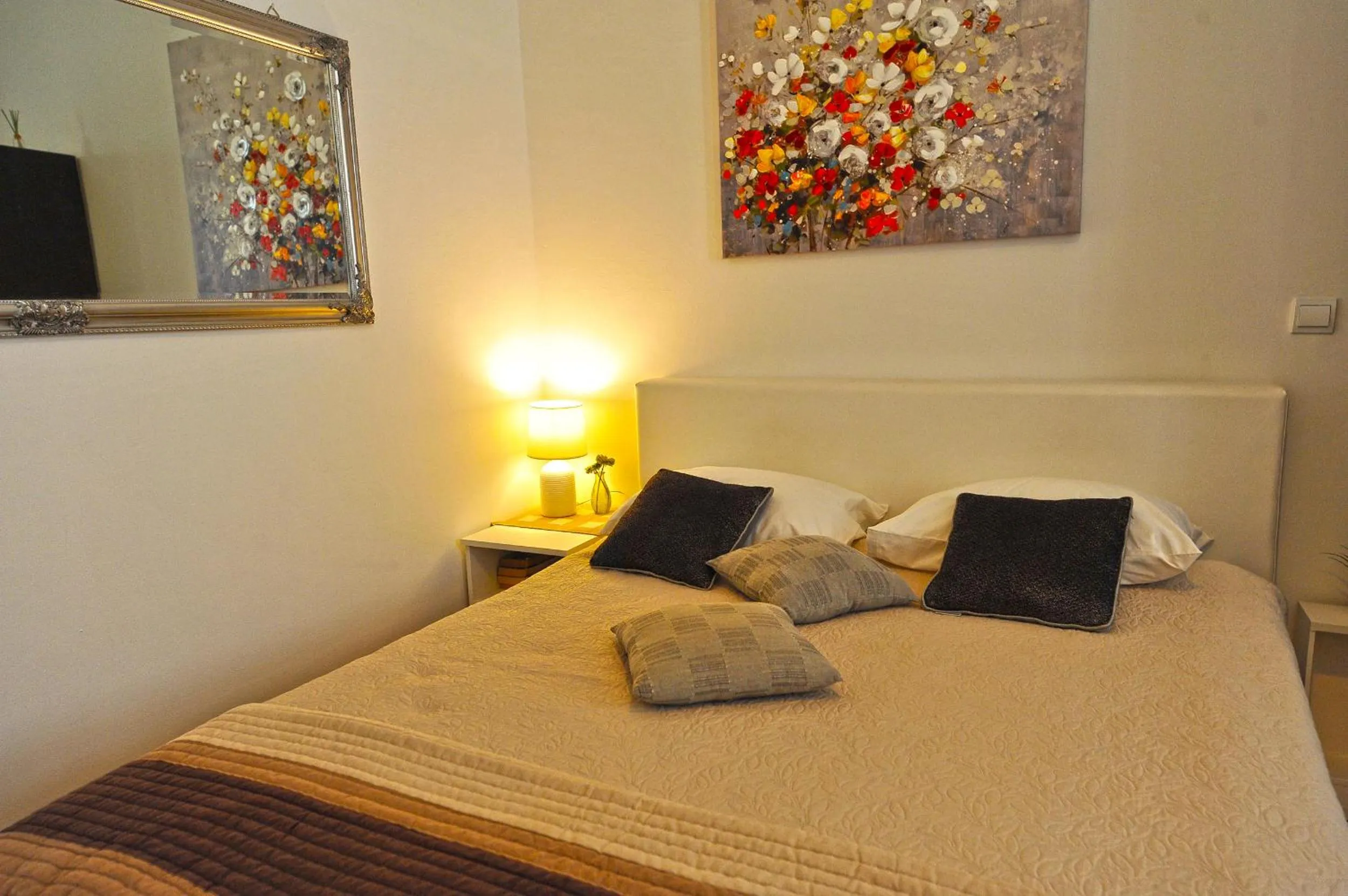 Bedroom, Bed in Villa Katarina