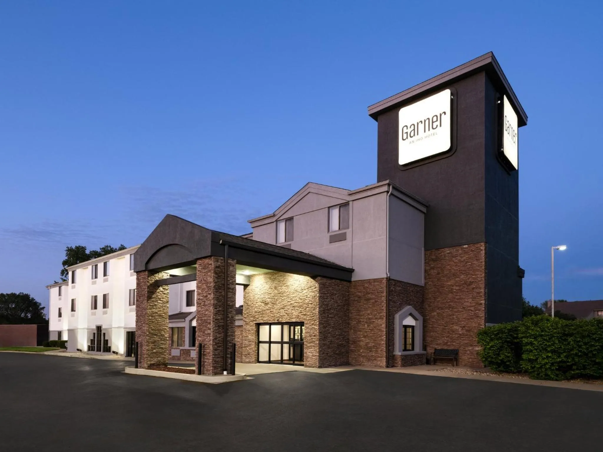 Property building in Garner Hotel Topeka West by IHG