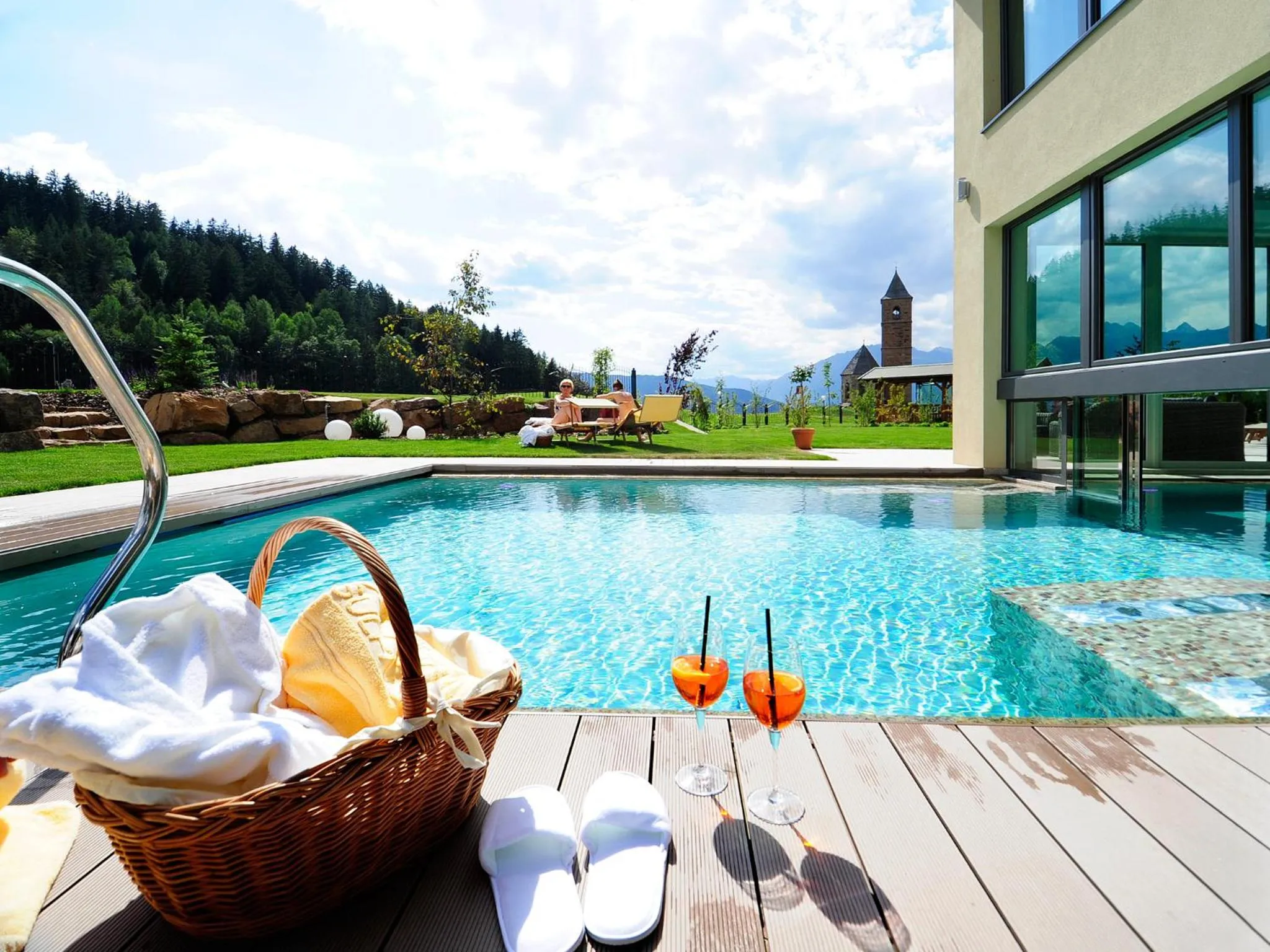 Garden in Hotel Sulfner