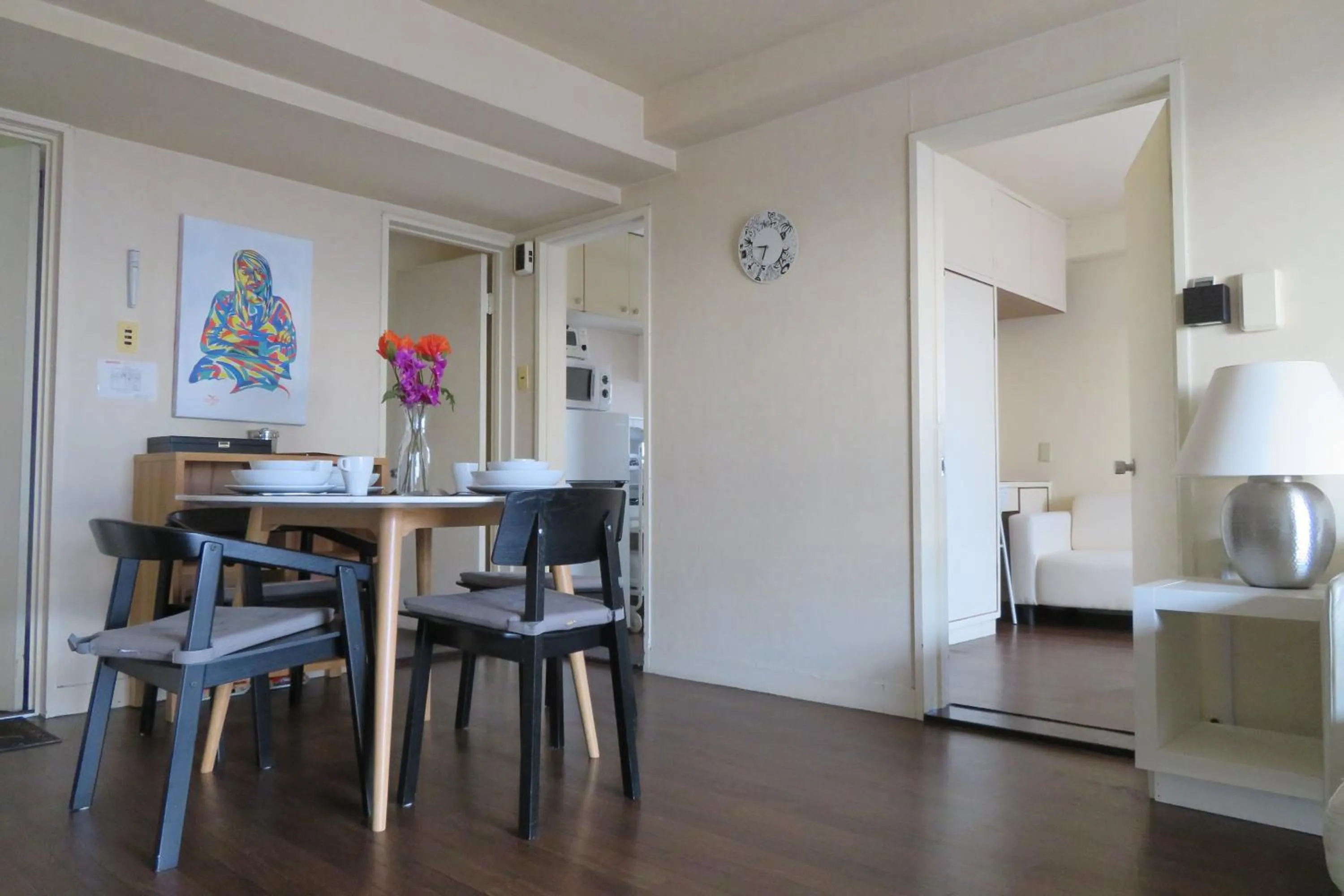 Living room in Sea View Court Kobe