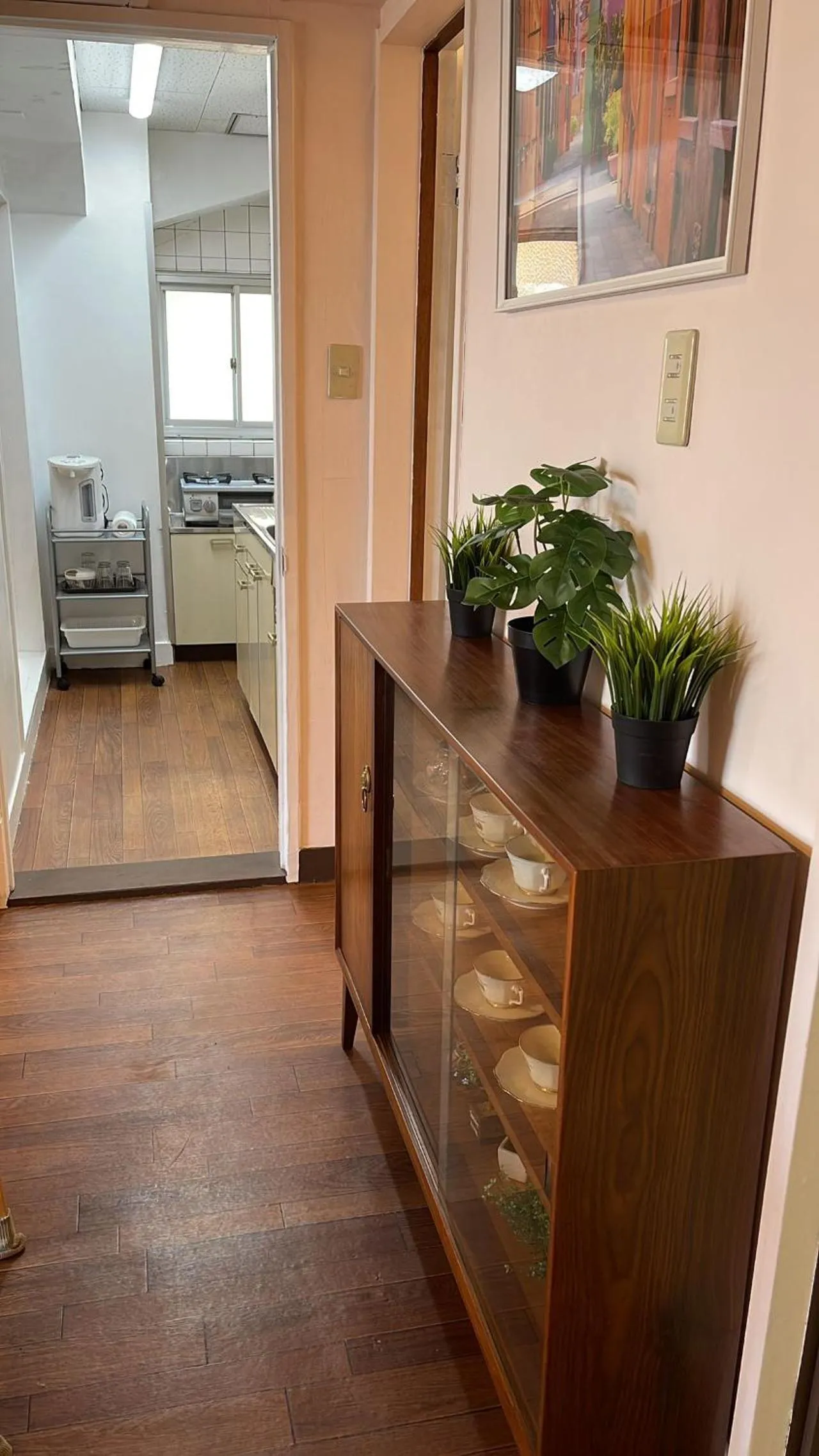 Kitchen or kitchenette in Sea View Court Kobe