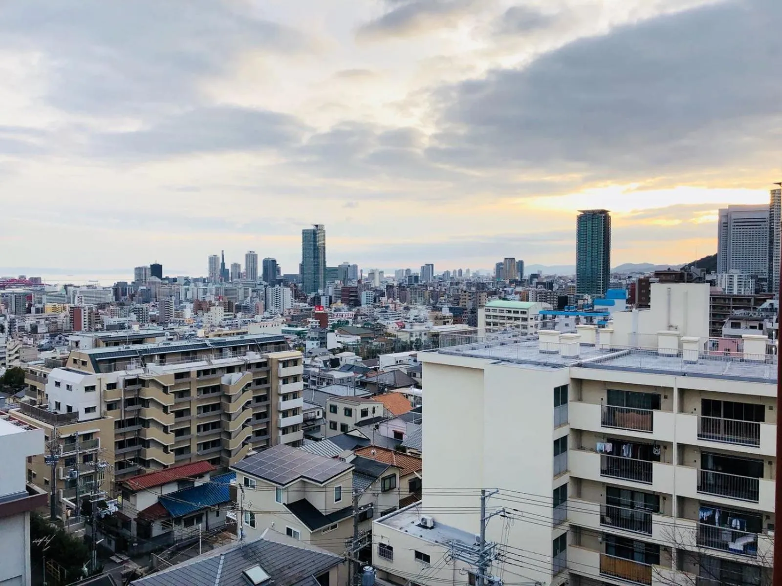 Balcony/Terrace in Sea View Court Kobe