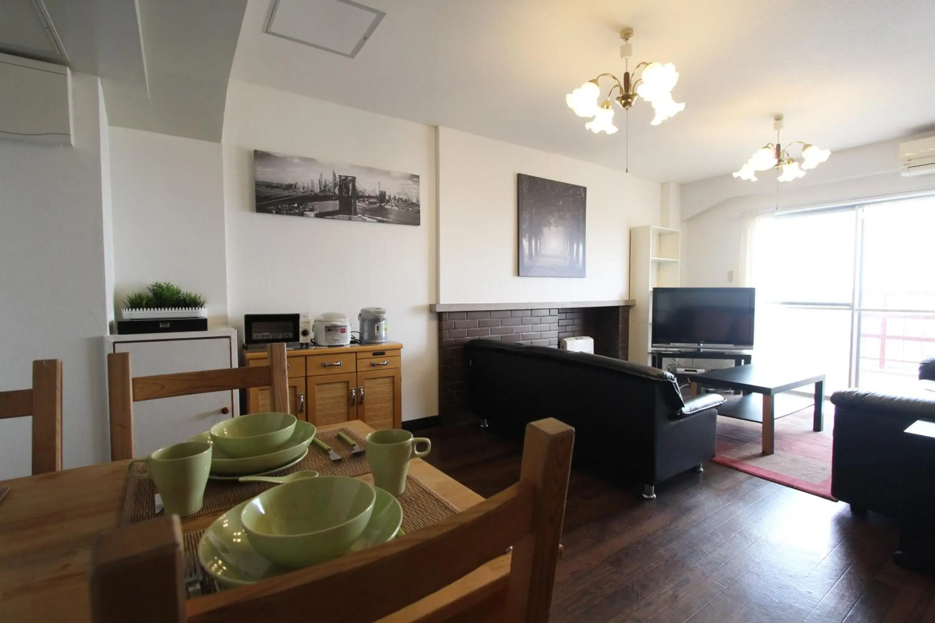 Seating area in Sea View Court Kobe Seating area in Sea View Court Kobe