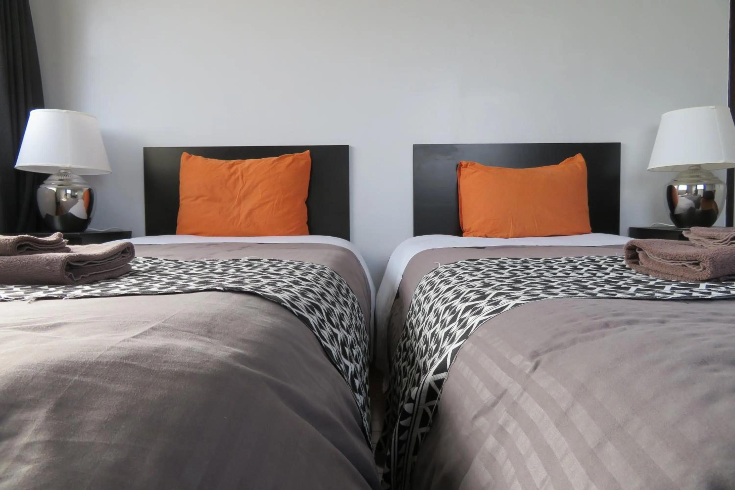 Bedroom, Bed in Sea View Court Kobe