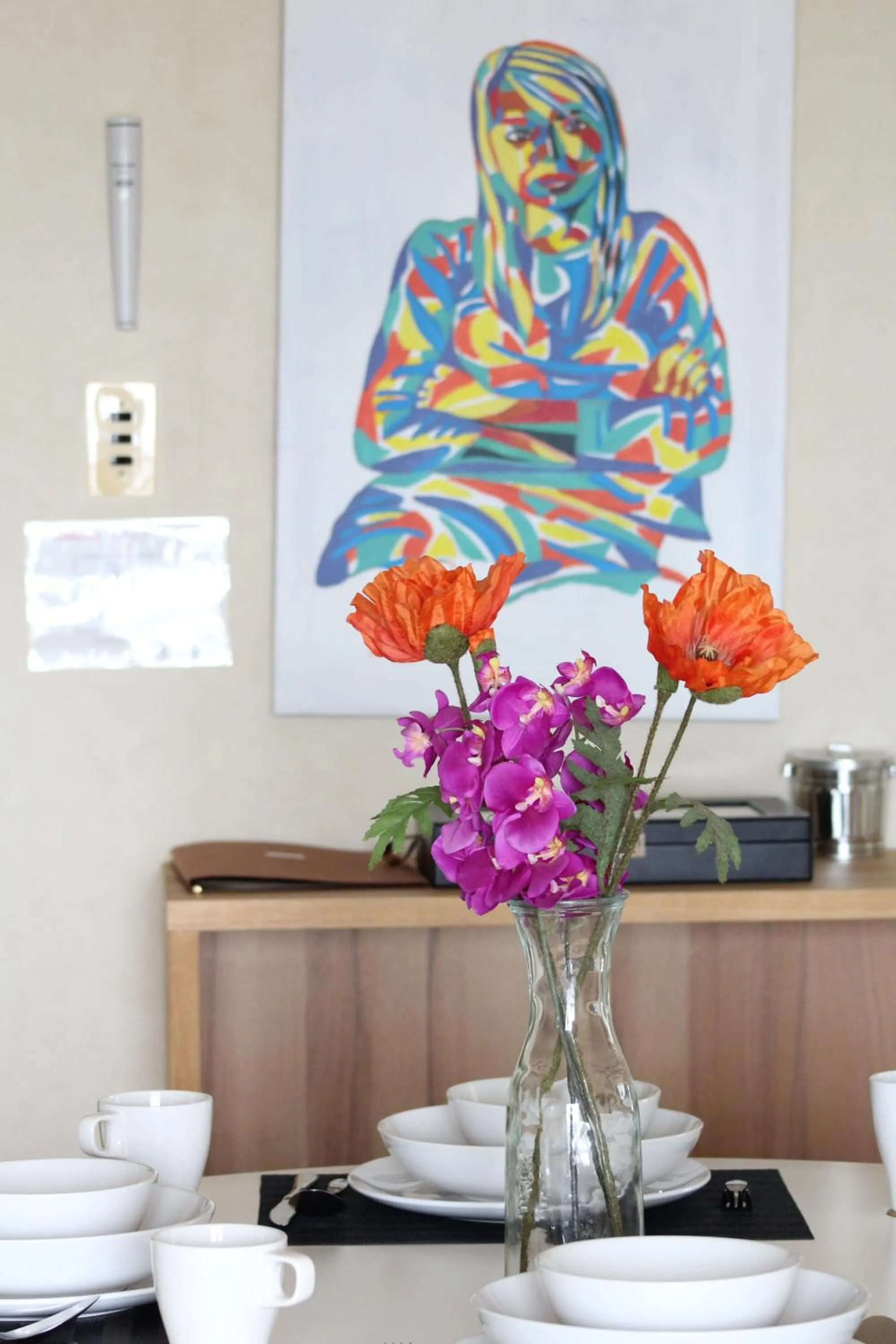 Dining area in Sea View Court Kobe