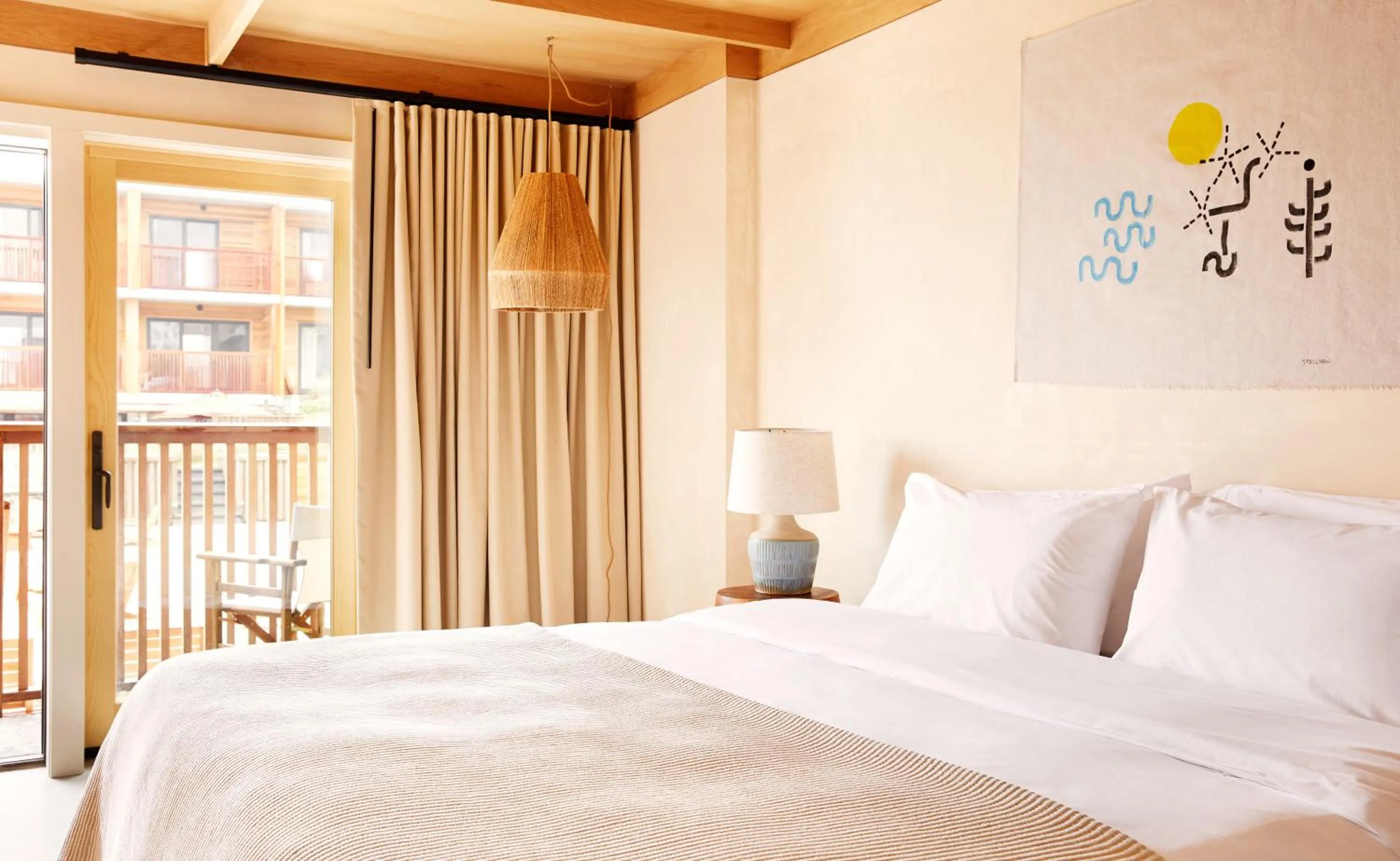 Photo of the whole room, Bed in Marram