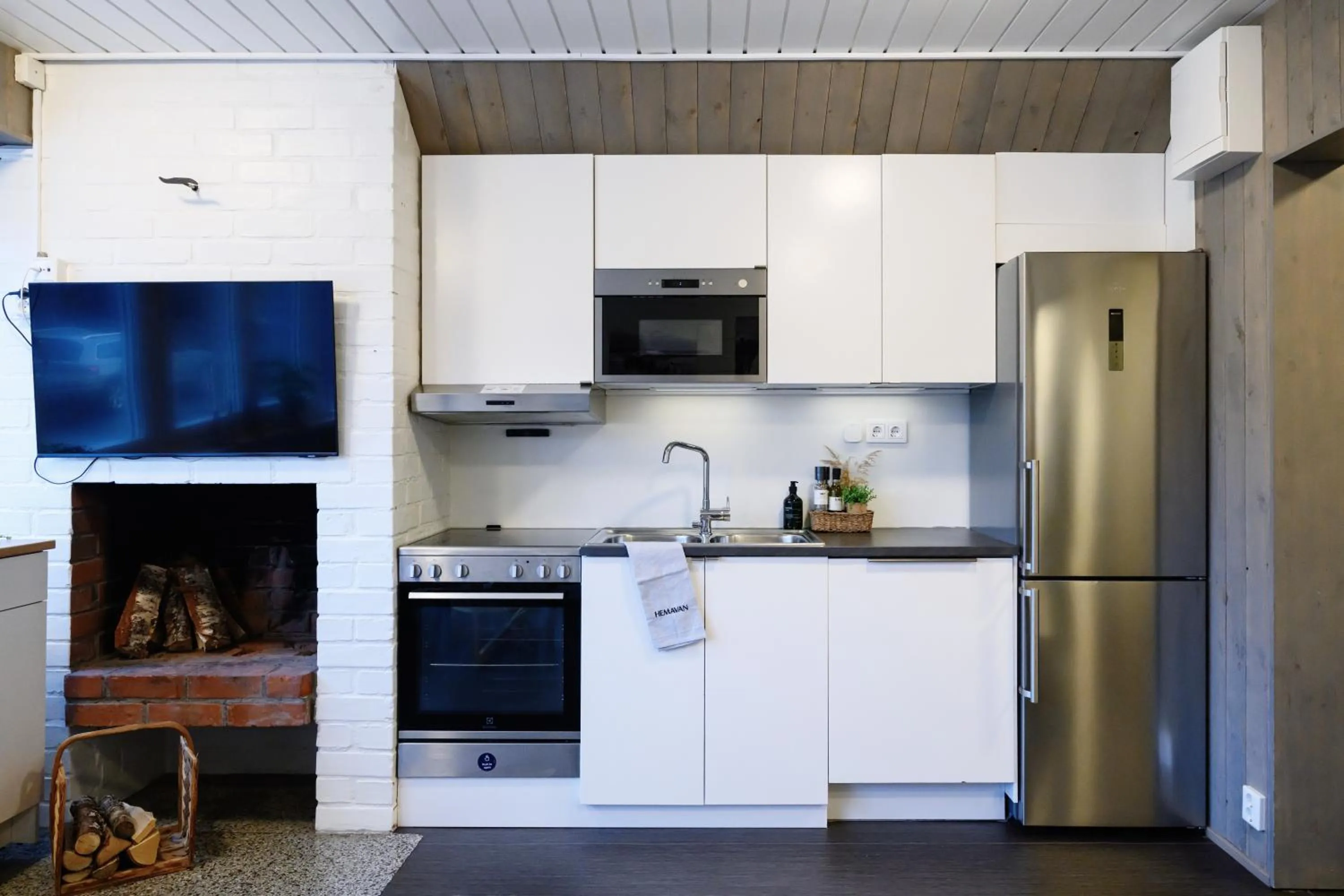 Kitchen or kitchenette in Hemavans Fjällcenter