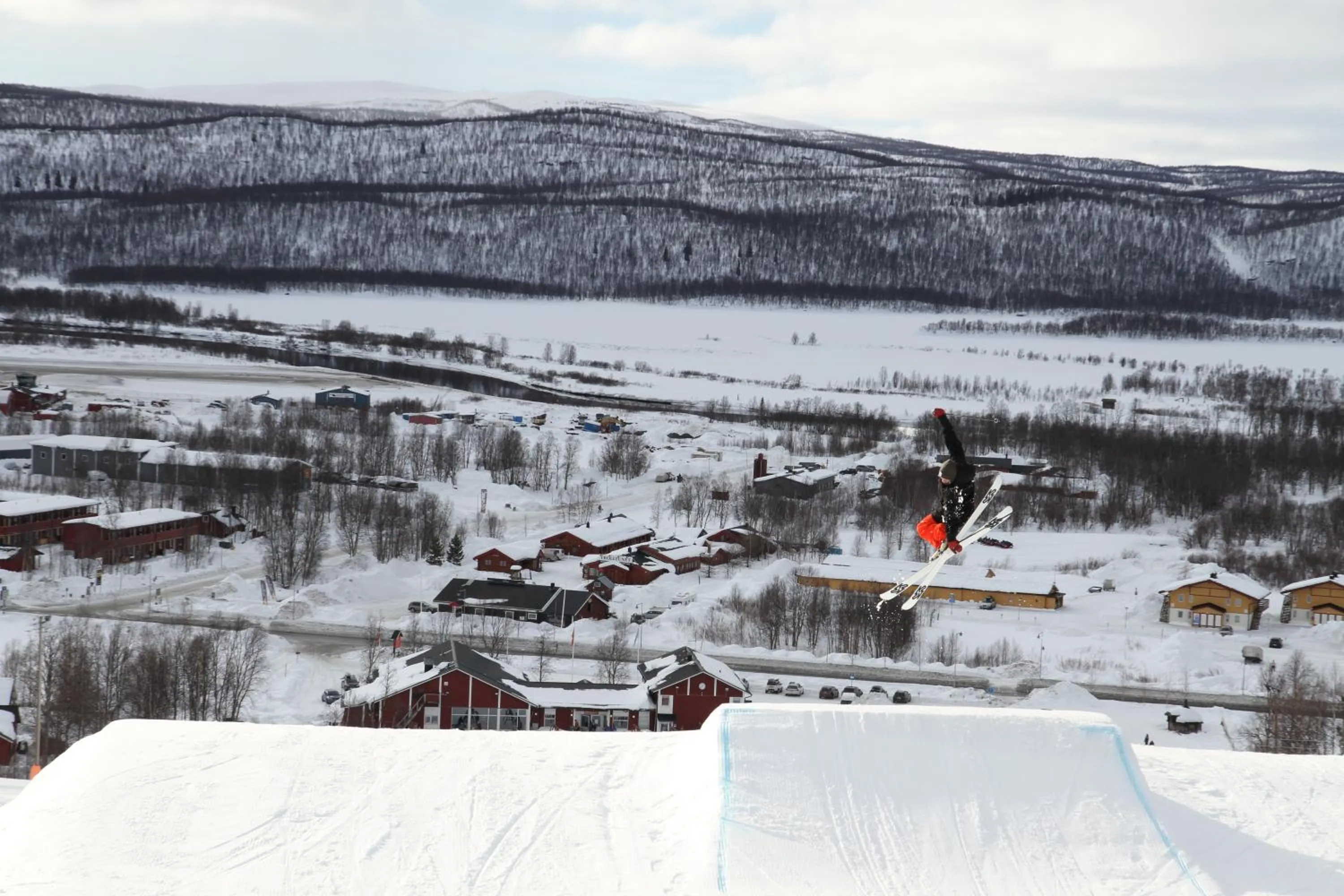 Natural landscape in Hemavans Fjällcenter
