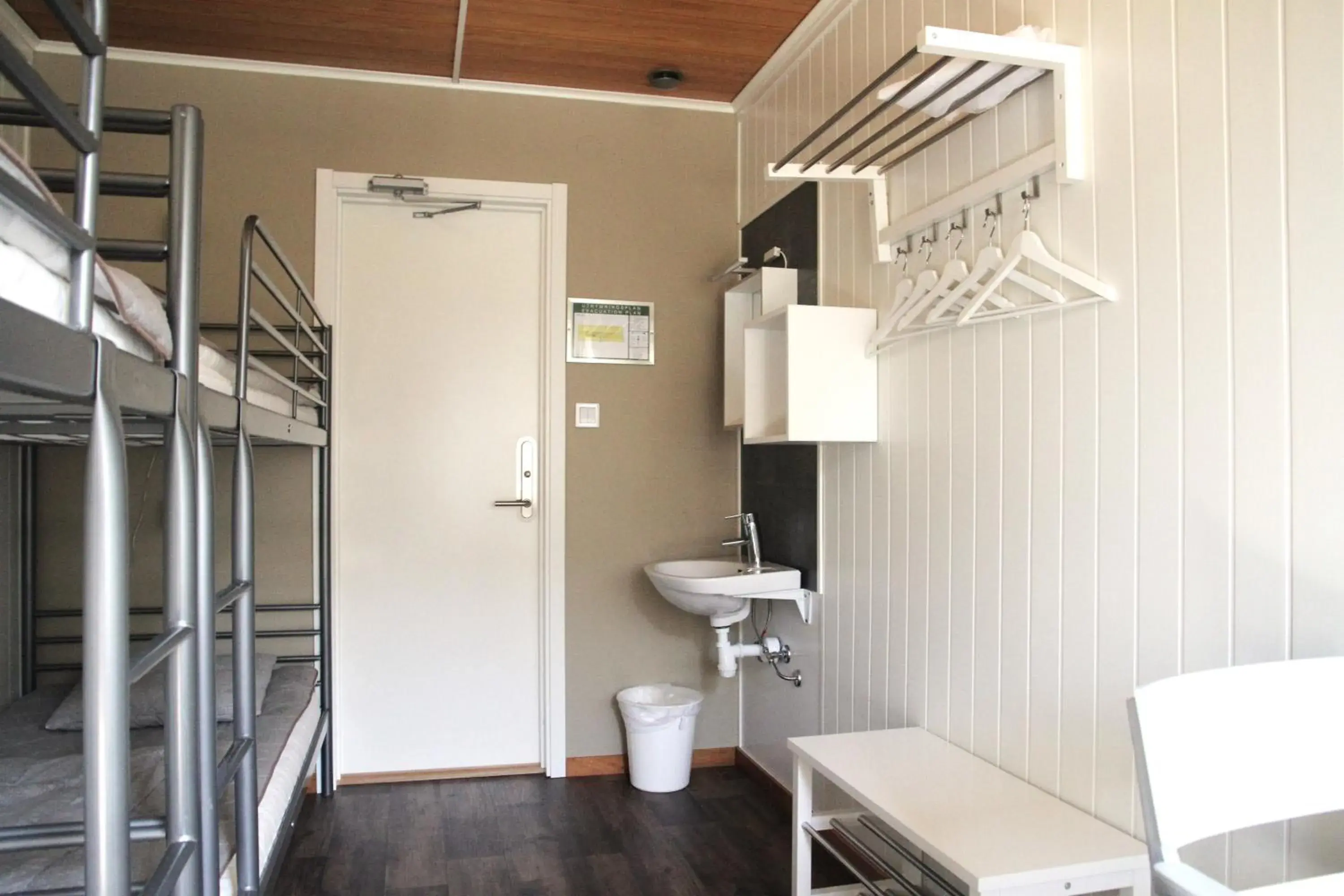 Economy Quadruple Room with Shared Bathroom in STF Hemavans Fjällcenter Economy Quadruple Room with Shared Bathroom in STF Hemavans Fjällcenter