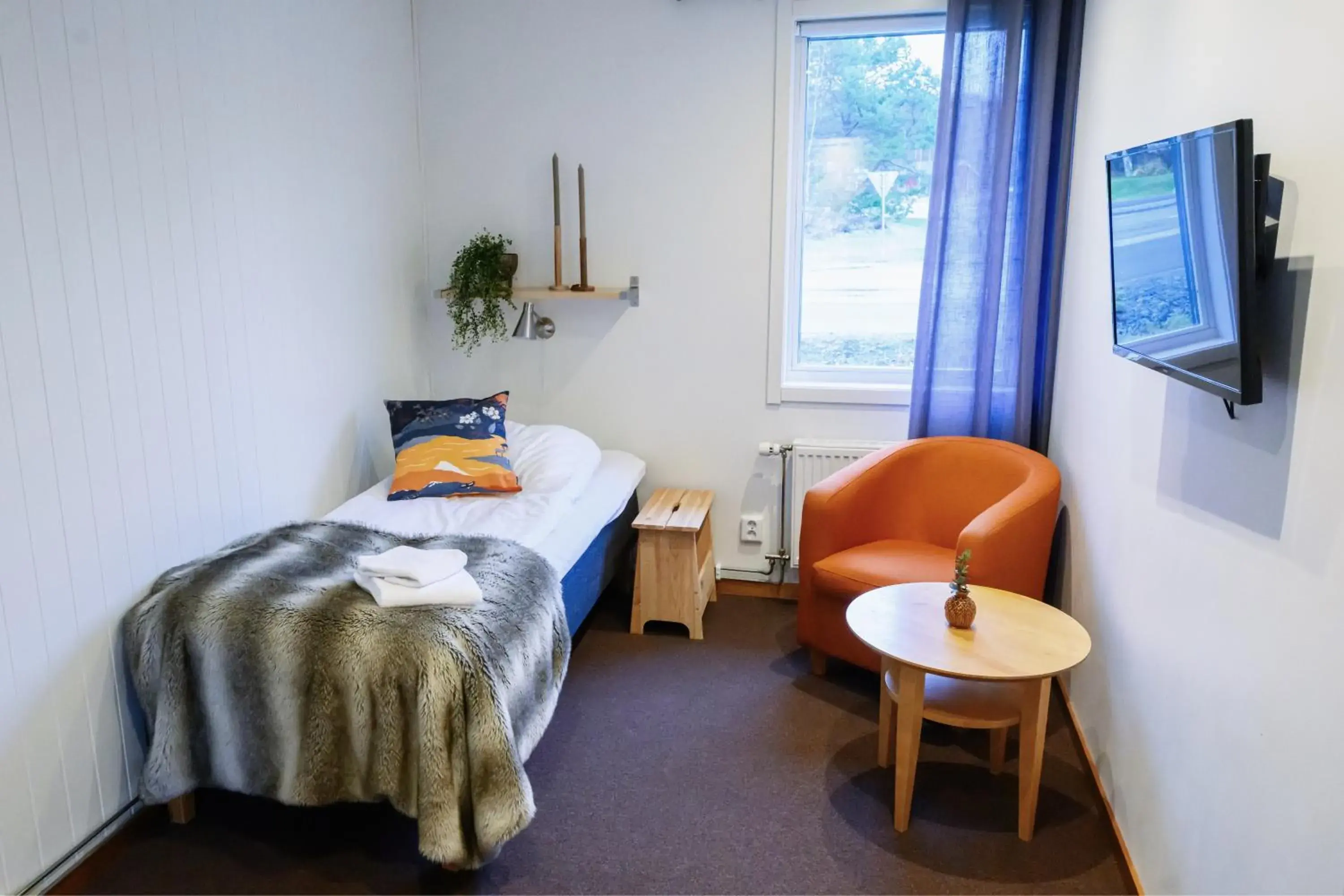 Single Room in Hemavans Fjällcenter Single Room in Hemavans Fjällcenter