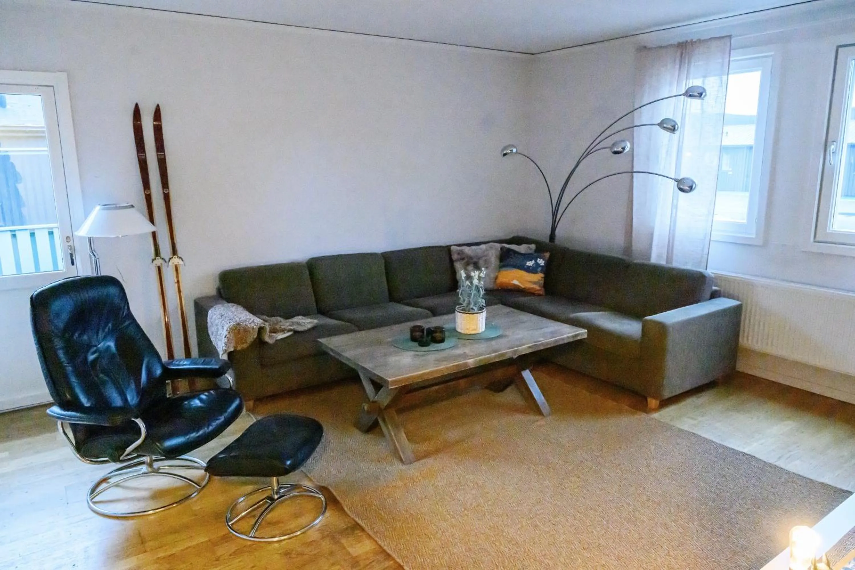 Living room in Hemavans Fjällcenter