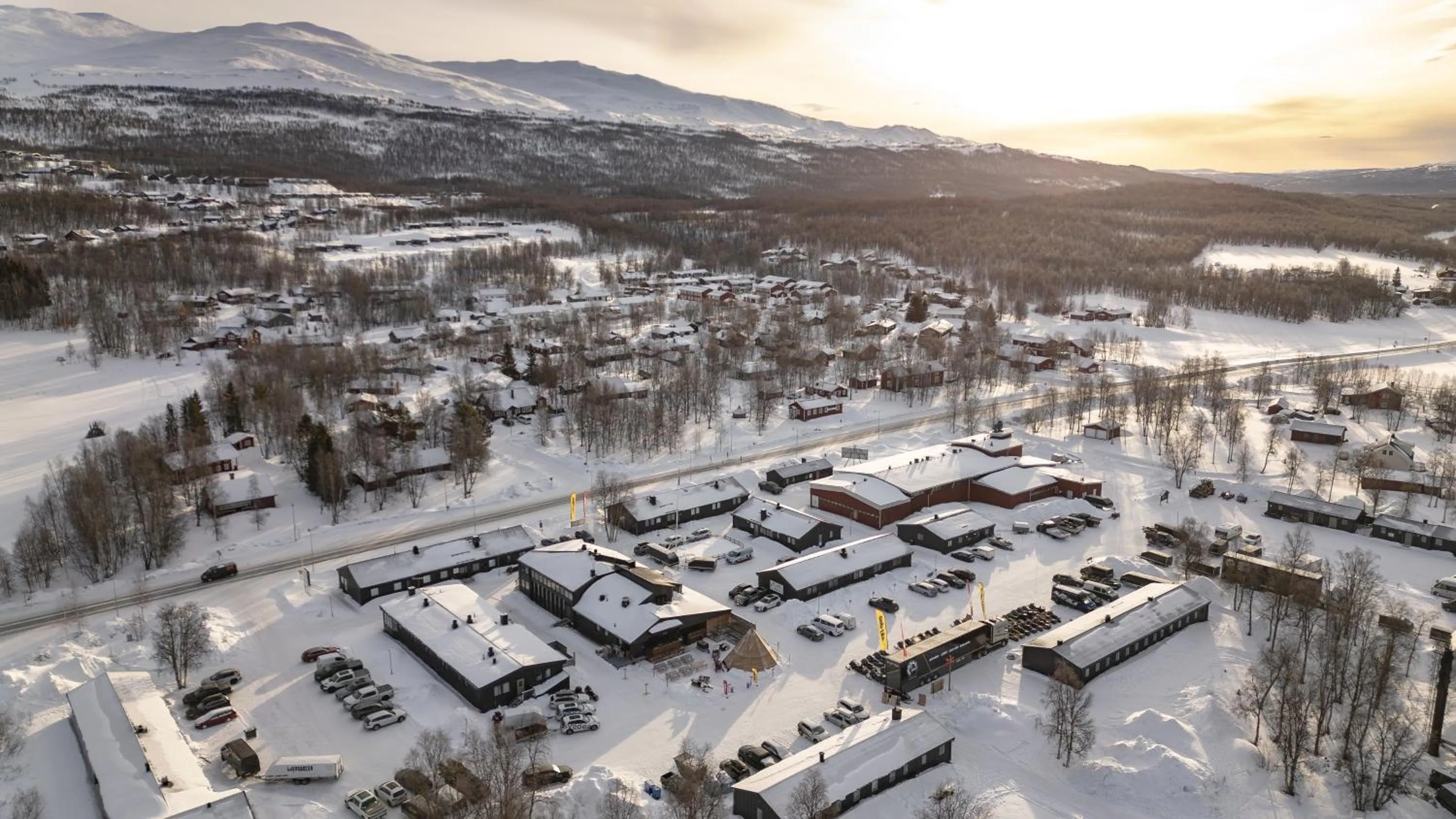 Property building in Hemavans Fjällcenter