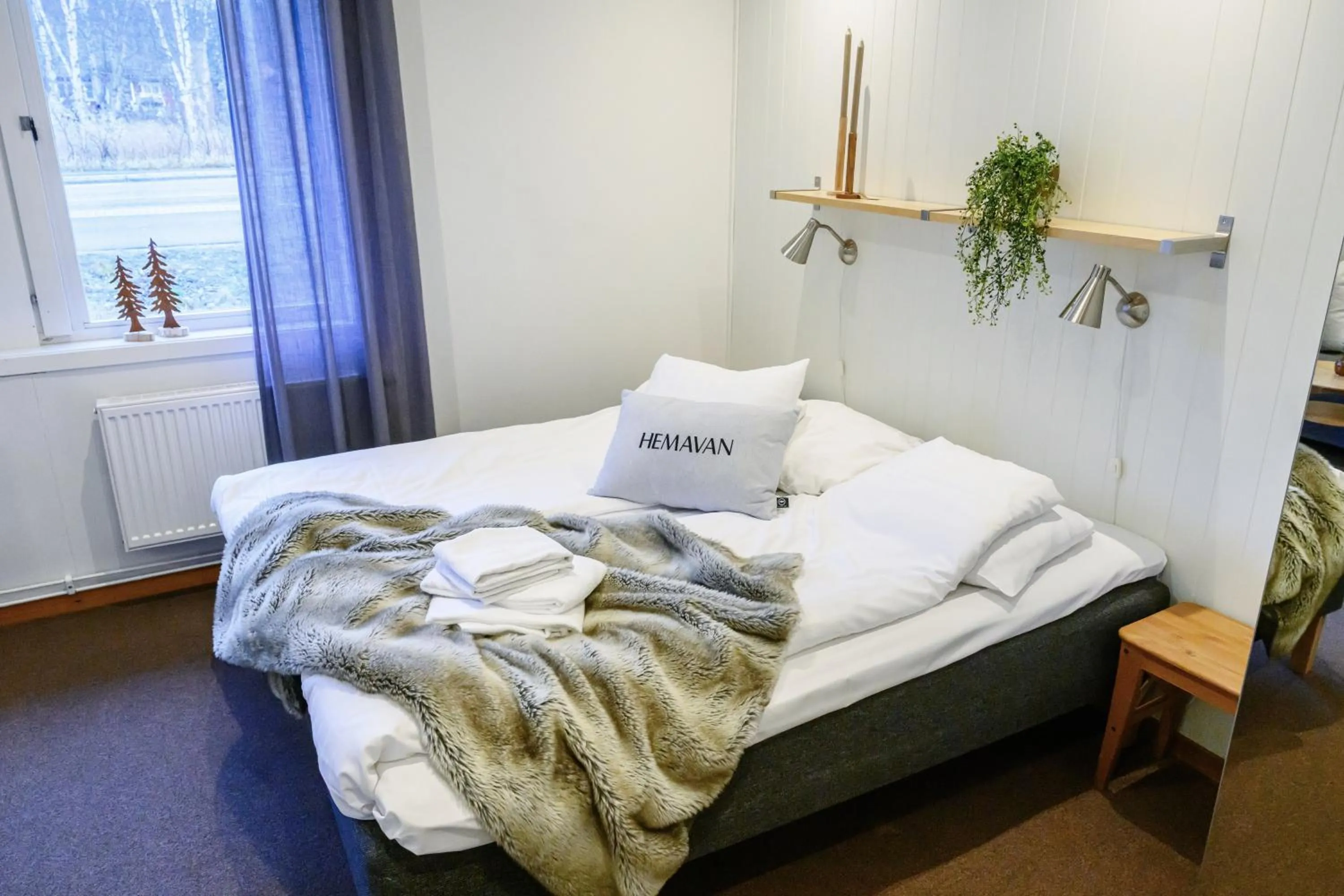 Property building, Bed in Hemavans Fjällcenter