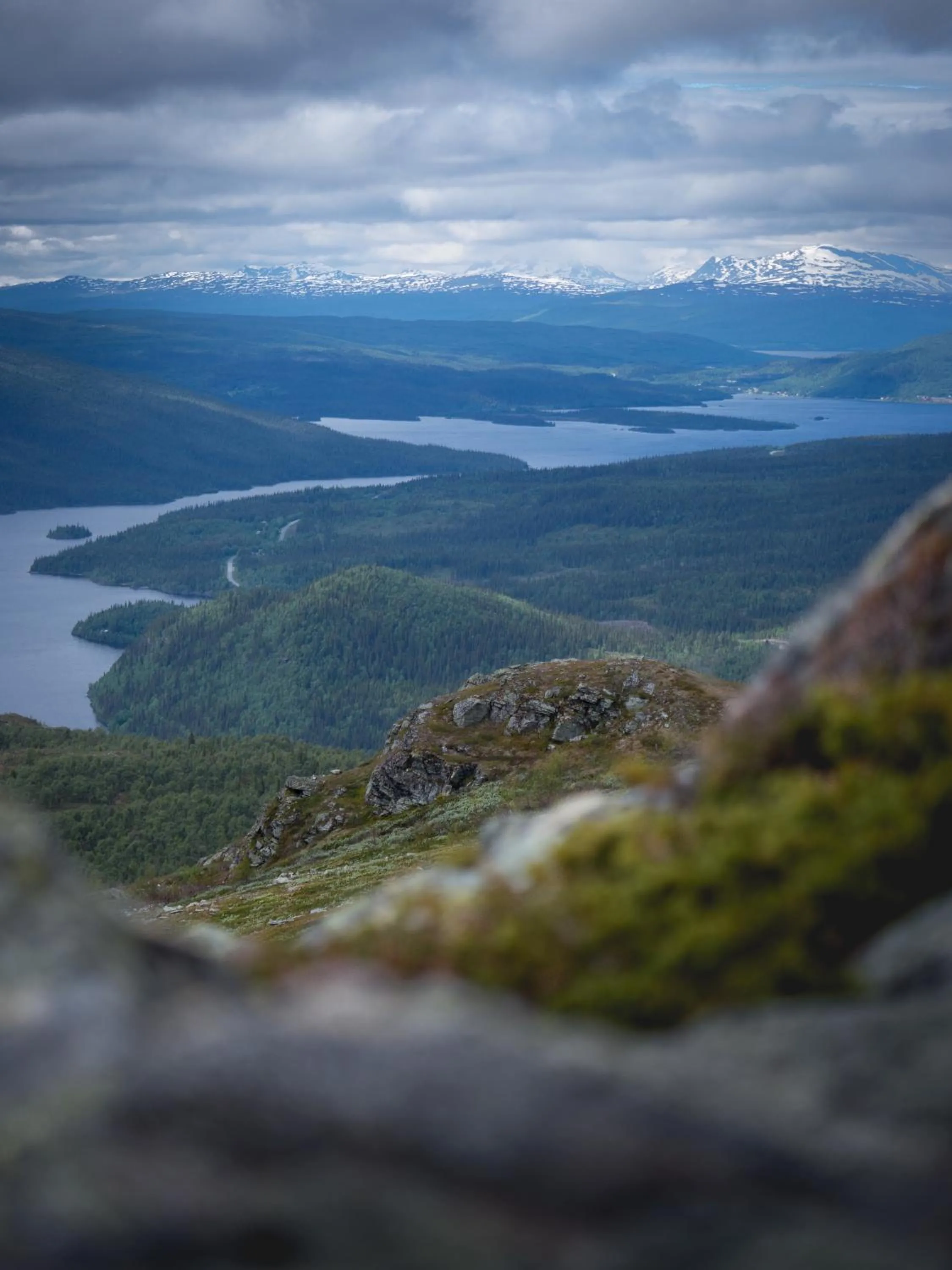 Natural landscape in Hemavans Fjällcenter