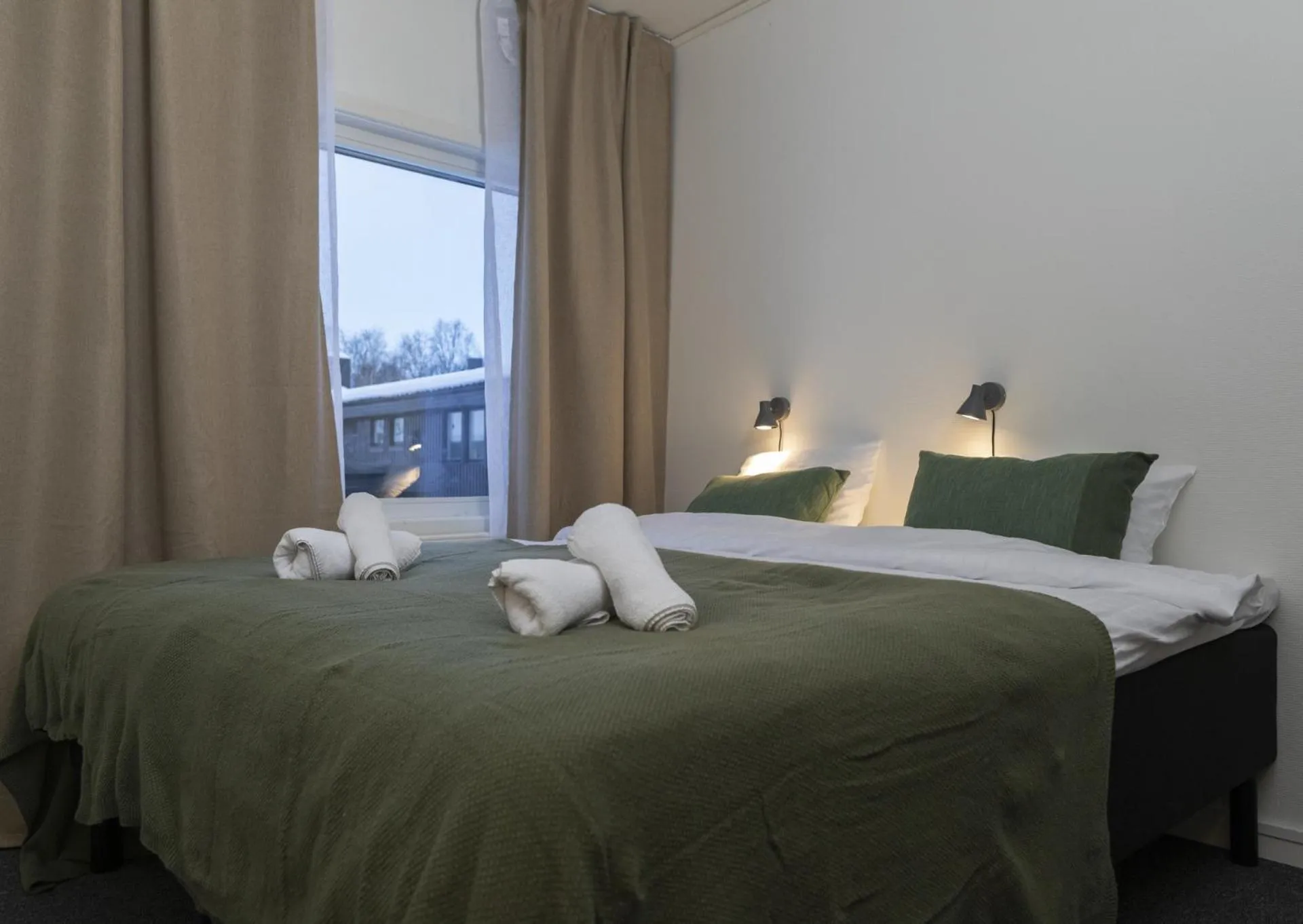 Property building, Bed in Hemavans Fjällcenter