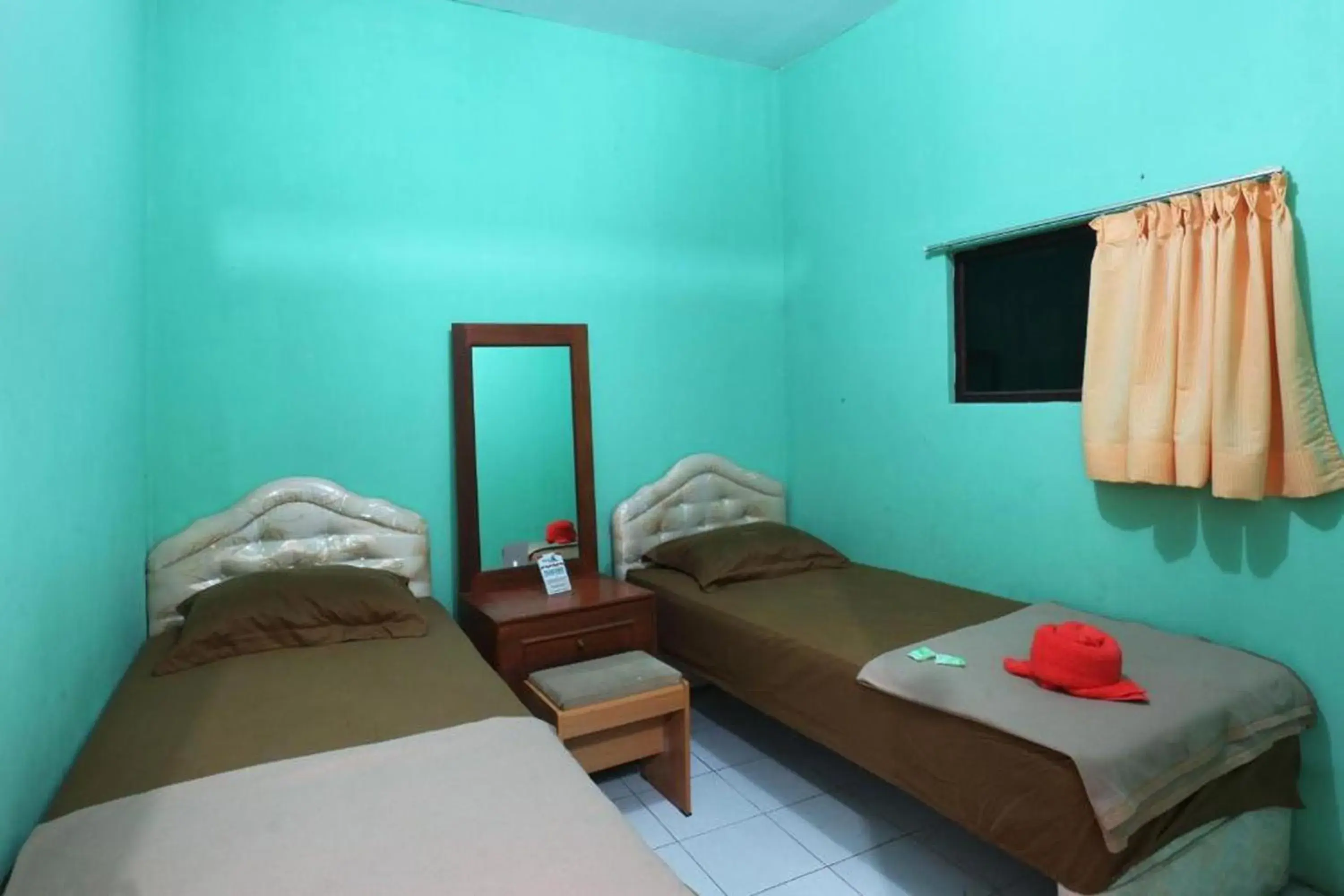 Bed in Hotel Arjuna Bed in Hotel Arjuna