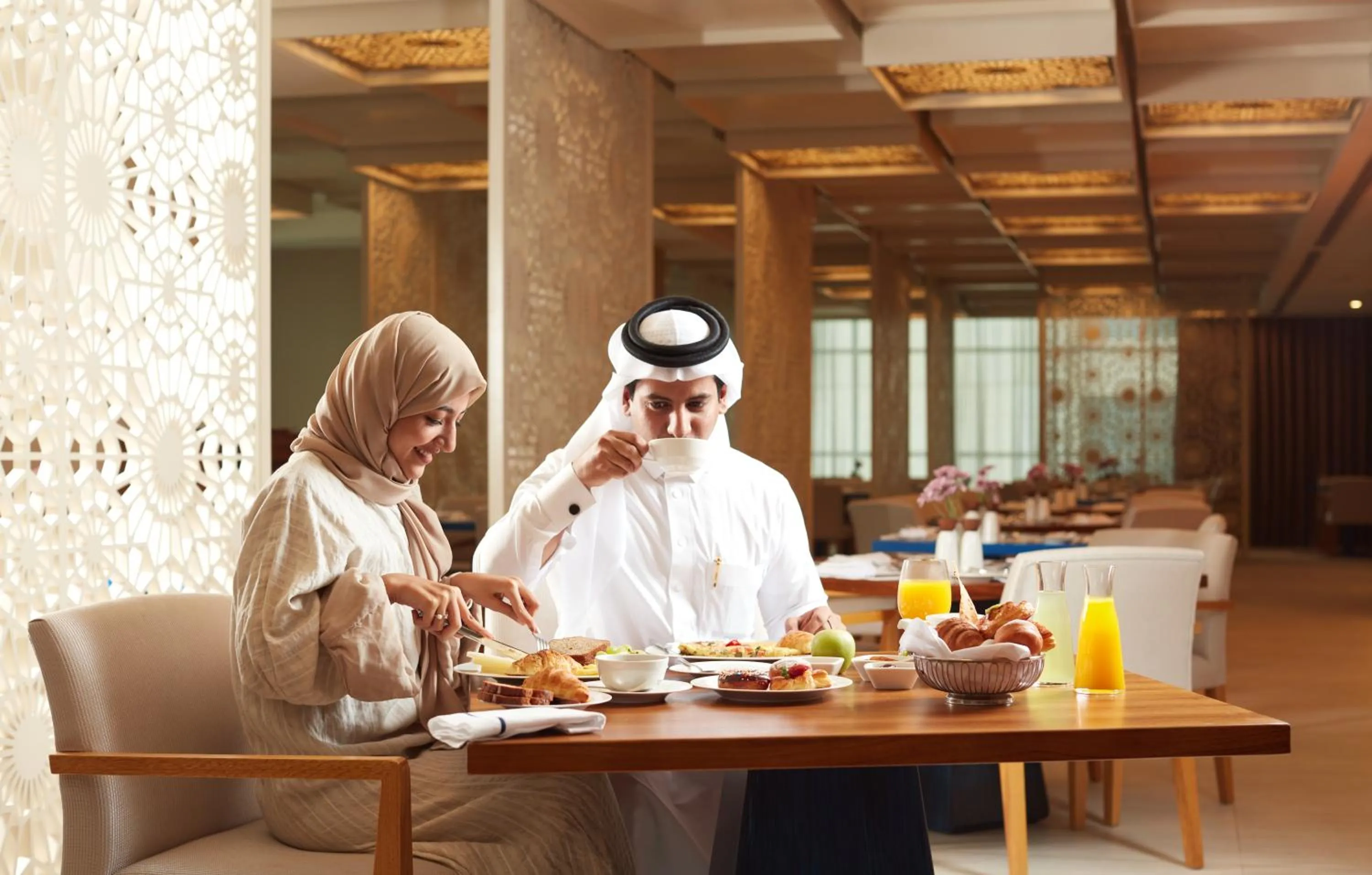 Breakfast in Tilal Jabal Al Kabah